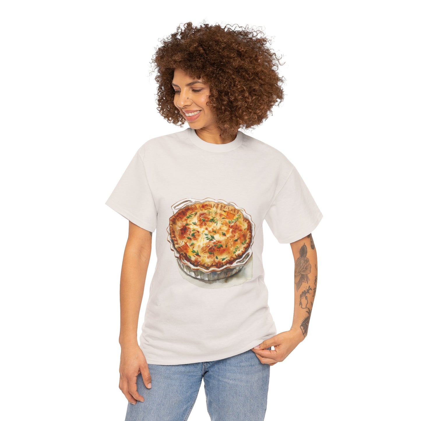 Unisex Heavy Cotton Tee - British Delicious Cuisie