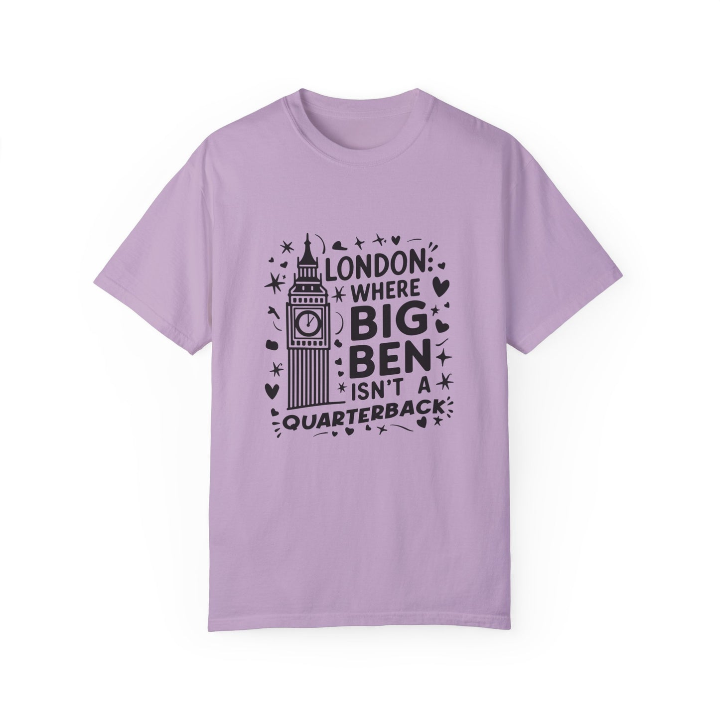 London's Big Ben Unisex Garment-Dyed T-shirt