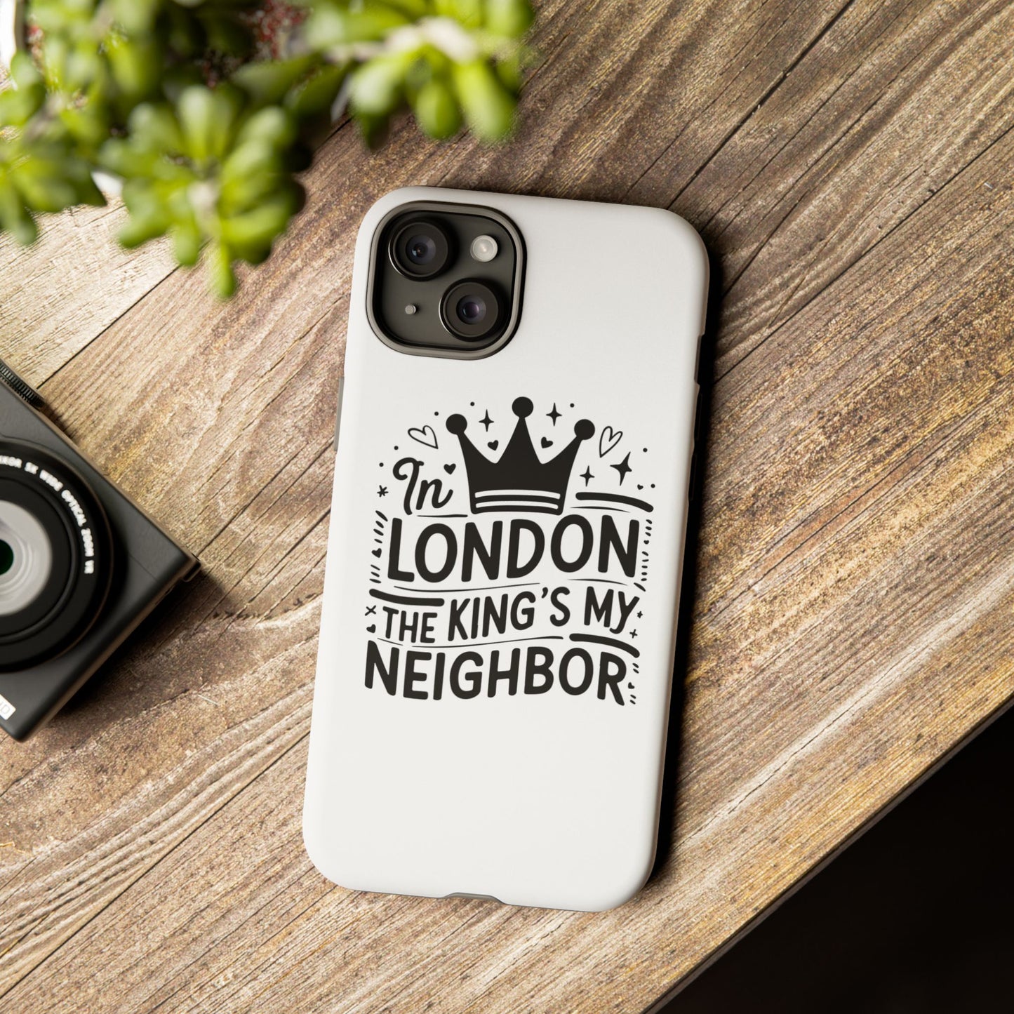 London's Neighbour Phone Case | Royalty Design for Travelers, Gifts for Friends, British Souvenir, Phone Accessory, Stylish Protection