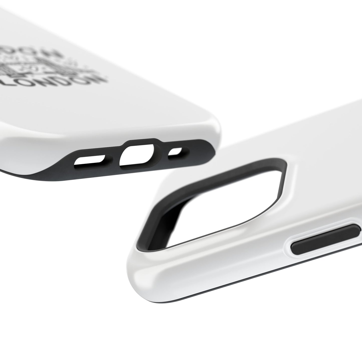 London-Themed Magnetic Phone Case, Cute Phone Cover, Trendy Gift for Travelers, City Lovers, Unique Accessory for iPhone