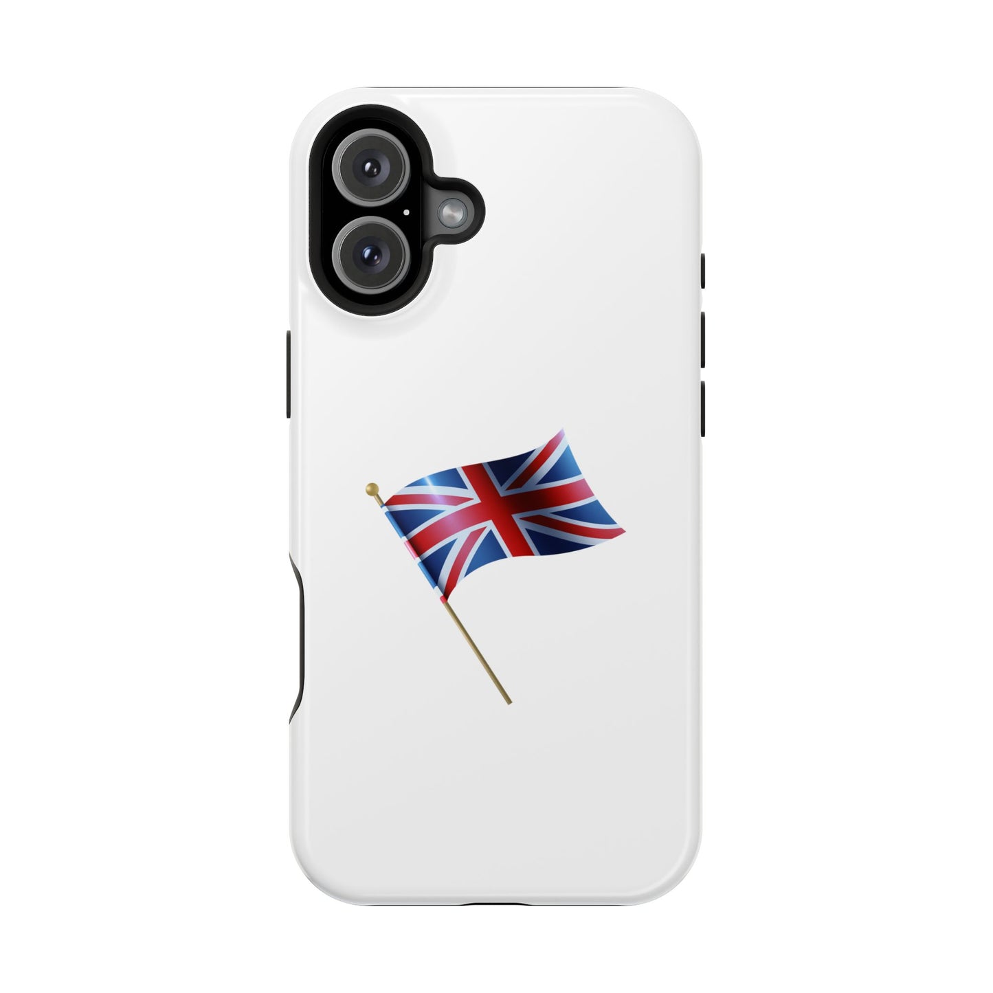 Vintage Union Jack Magnetic Phone Case, British Flag Tough Case, Gift for Anglophiles, Travel Accessories,UK Prid e Case