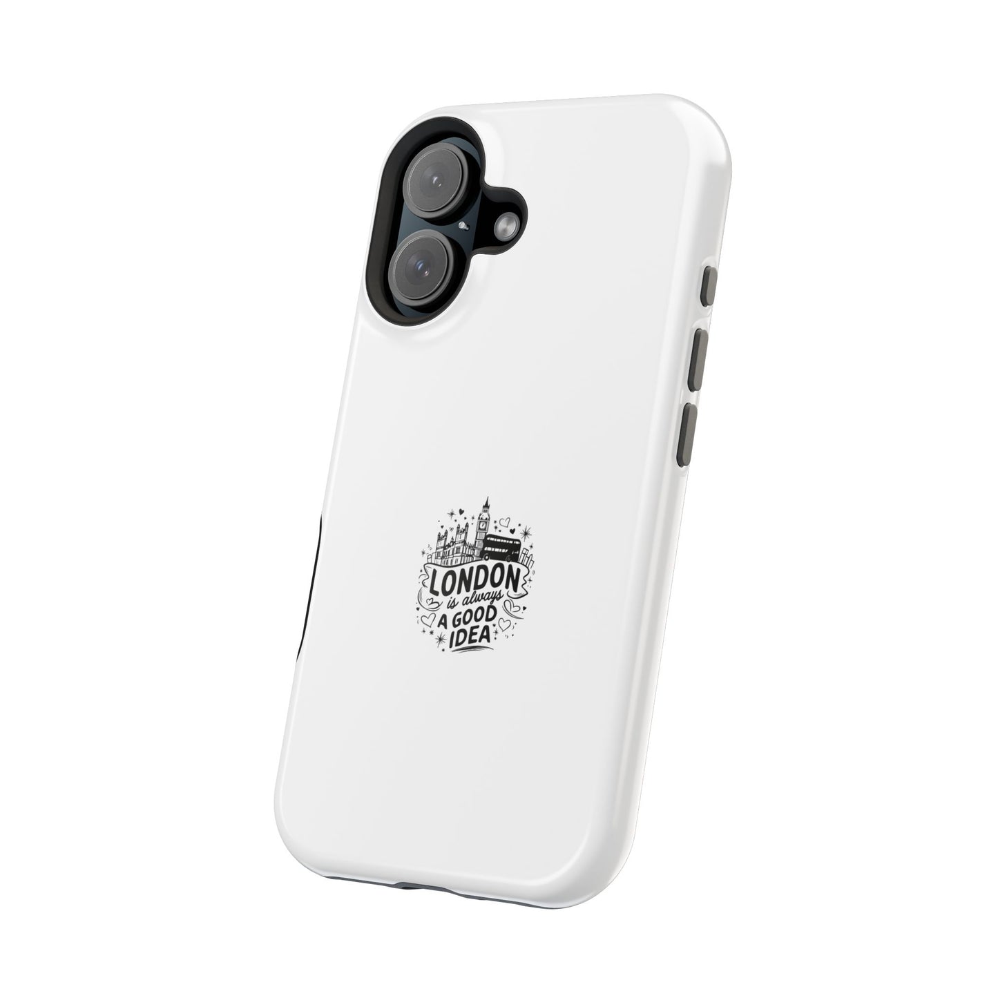 London Good Idea Magnetic Phone Case, Travel Accessories, Unique Gift, Phone Cover, London Souvenir, Custom Case