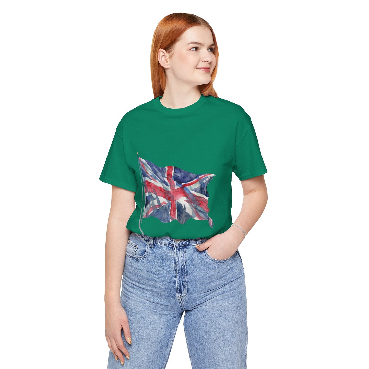 Unisex Jersey Short Sleeve Tee - British Flag - Iconic Union Jack Design