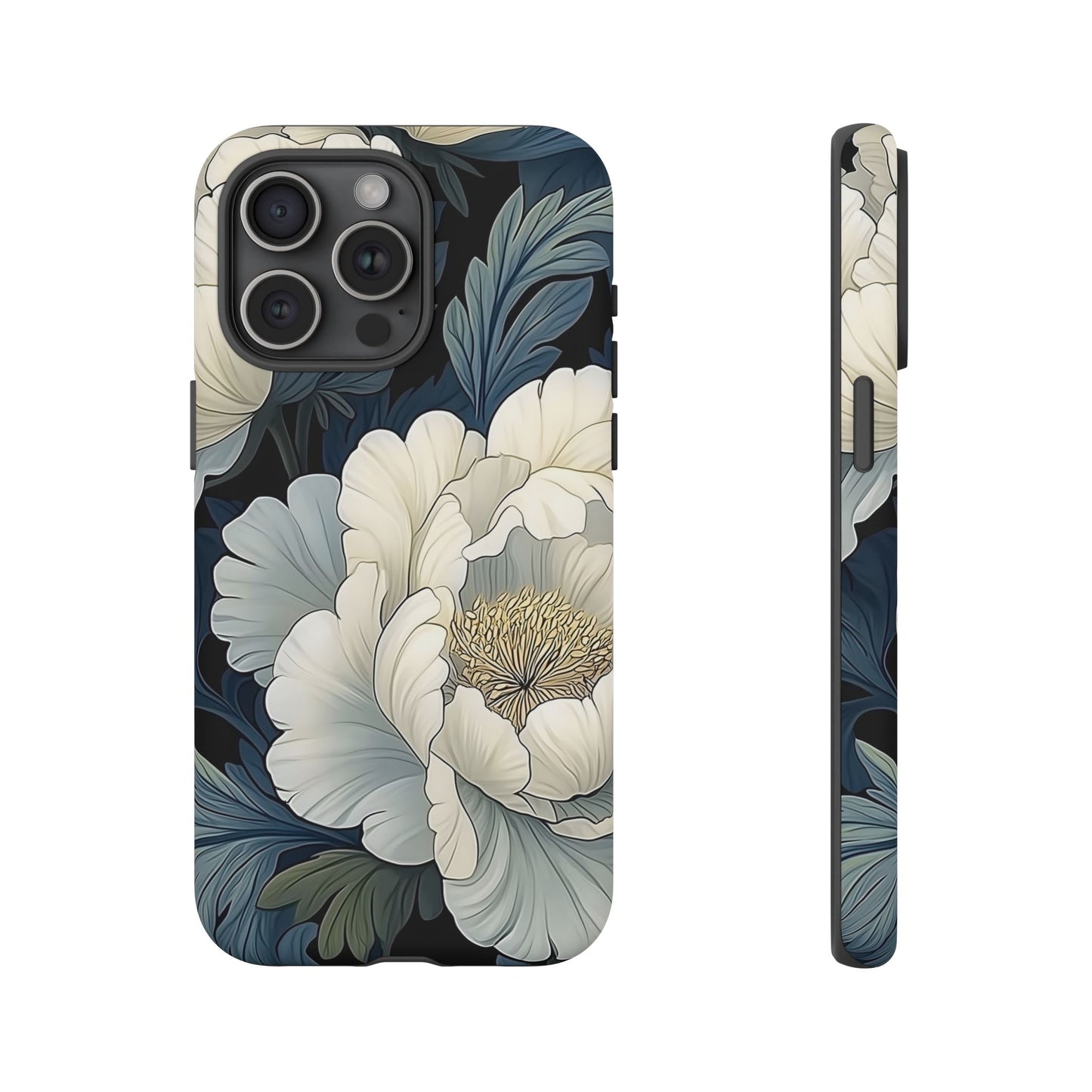 Floral Phone Case - Elegant Tough Cases for Nature Lovers, Stylish Protective Cover for Gifts, Birthdays, Mom's Day, Floral Design