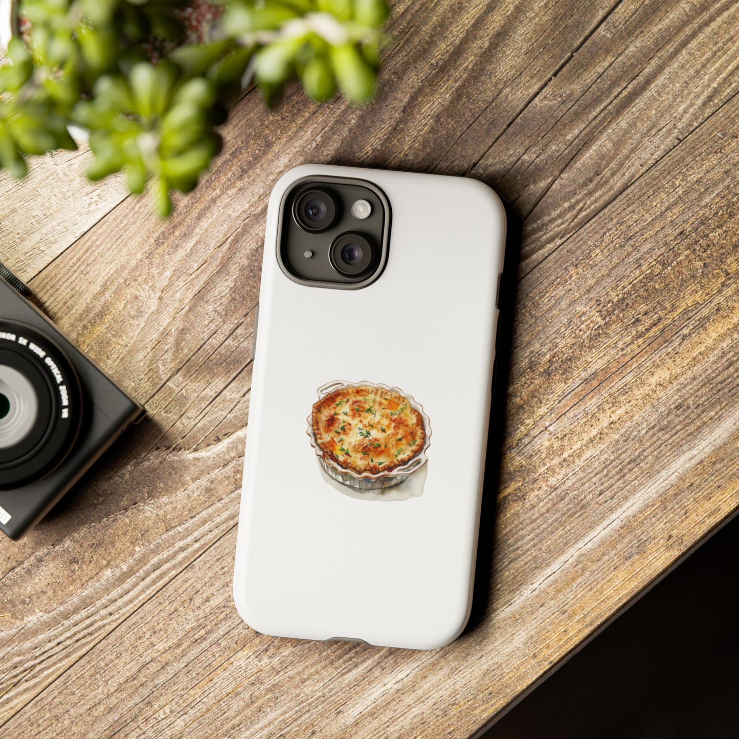 Quiche Lover's Phone Case - Stylish Tough Cases for Foodies