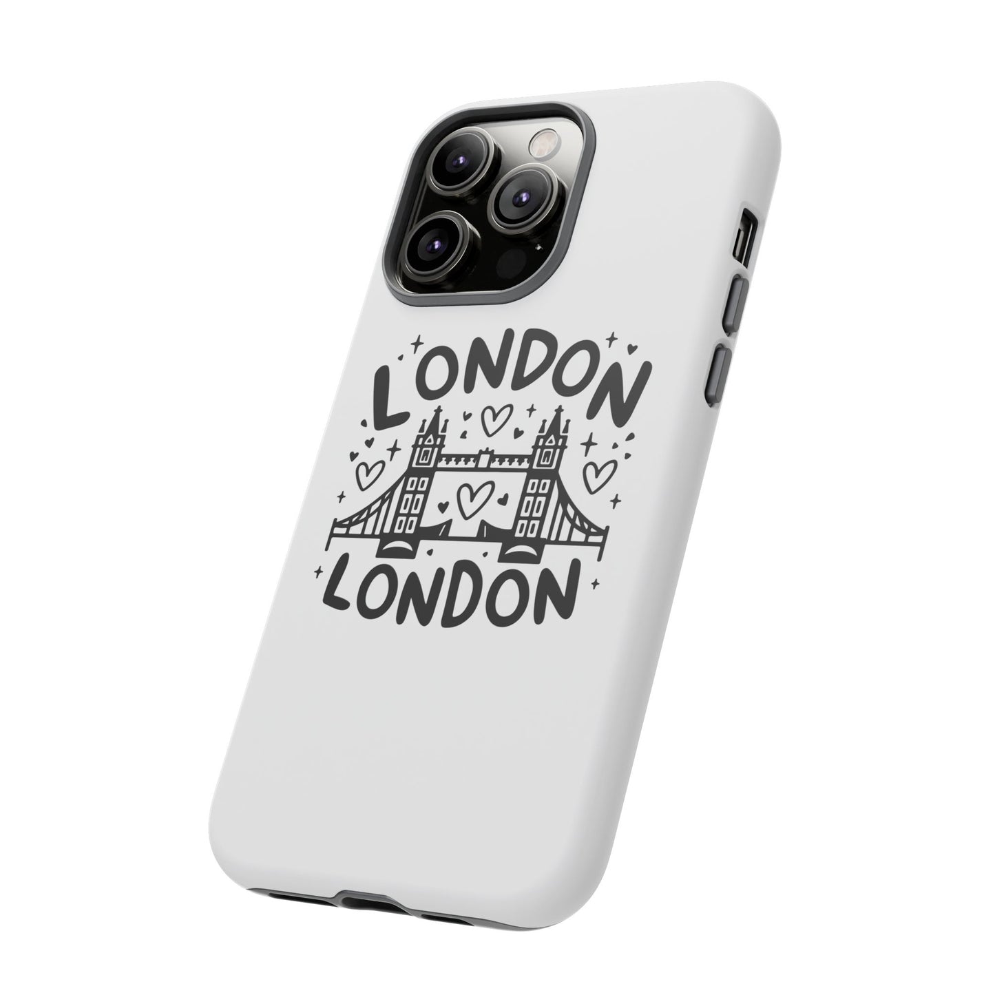 Love London Bridge Phone Case, Tough Cases for London Lovers, Cute Protection, Travel Gift, Phone Accessory, Design with Love