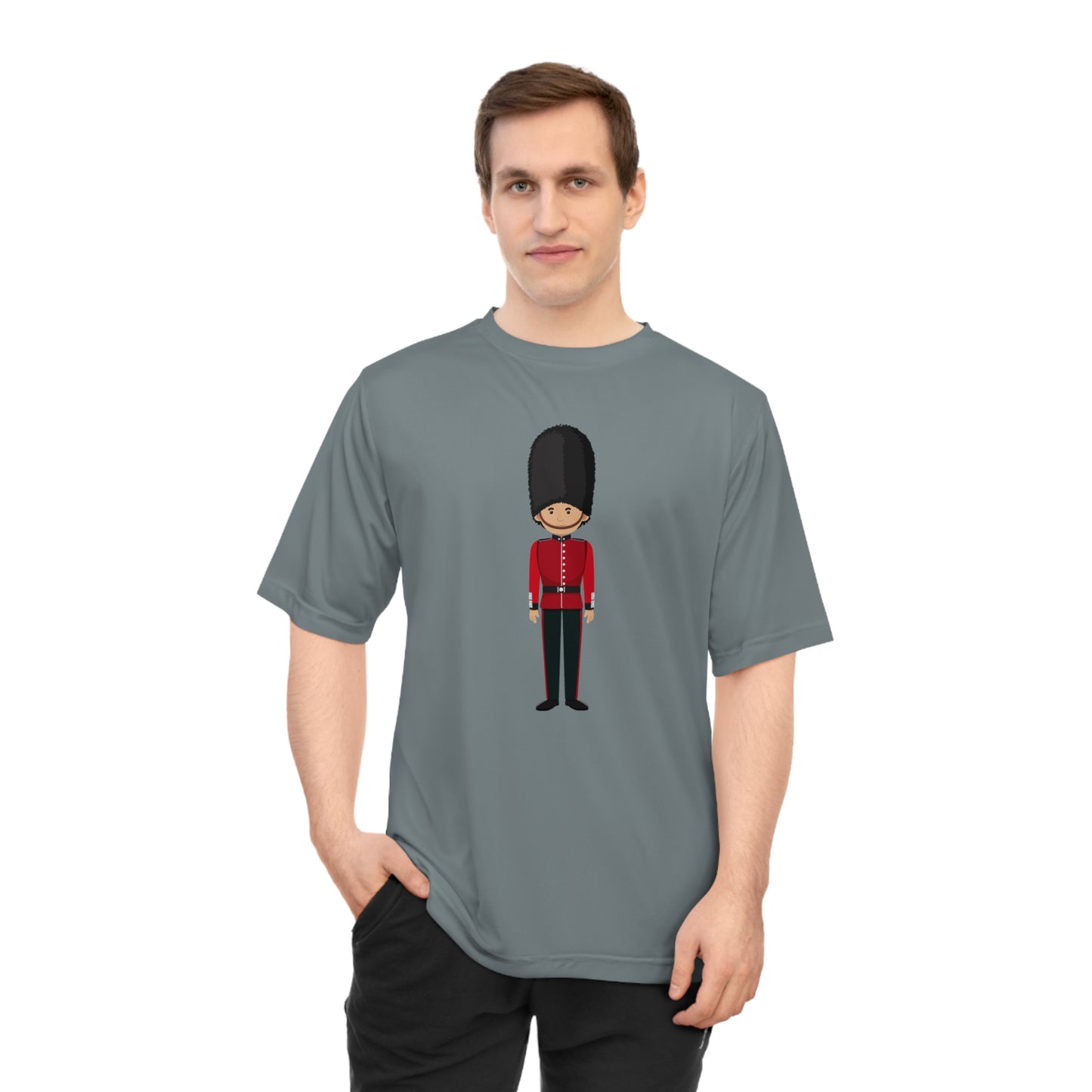 Unisex Zone Performance T-shirt - Guarding Tradition - The British Soldier