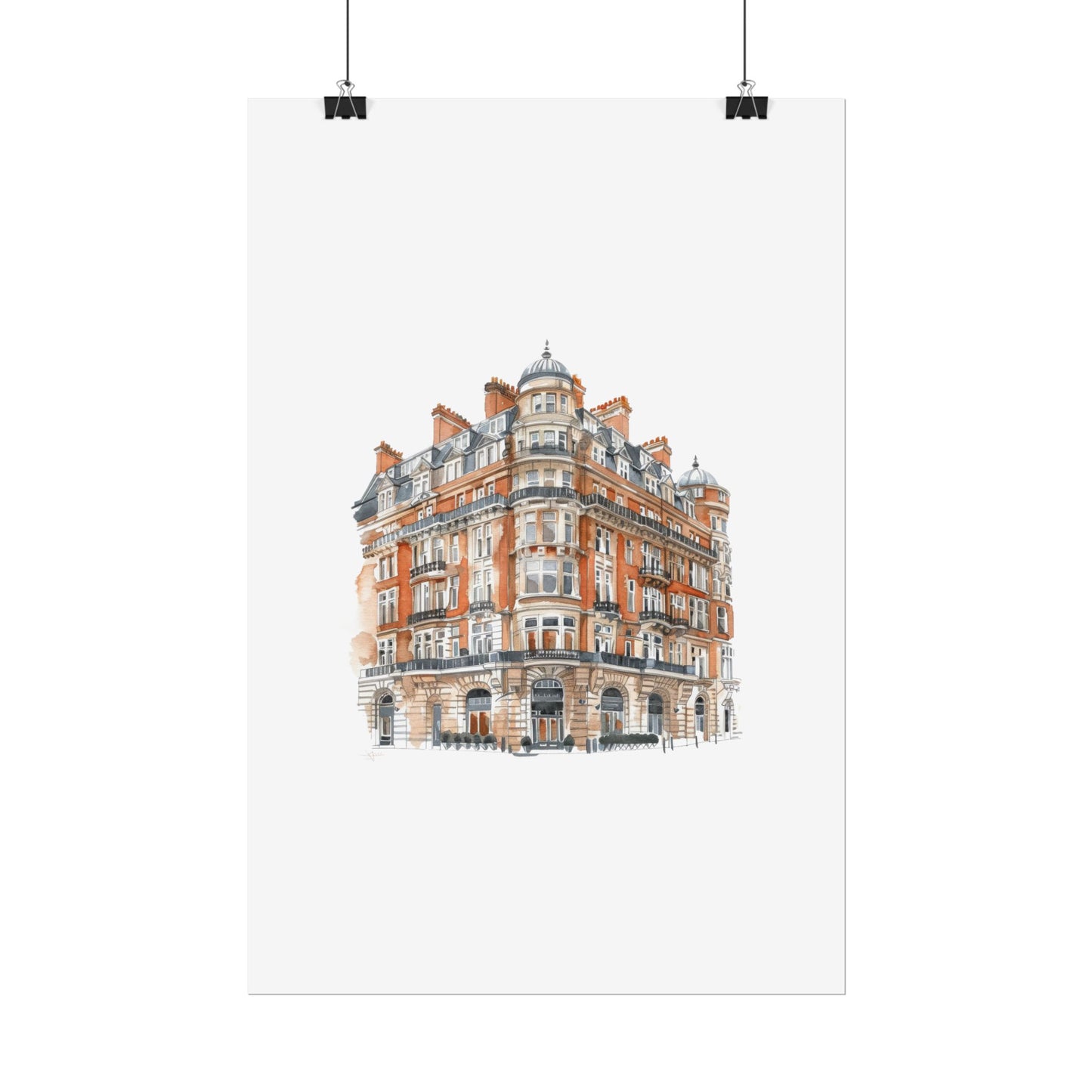 Elegant Architectural Rolled Posters, Art Prints for Home Decor, Gift for Housewarming, Wall Art for Living Room, Unique Art Decor
