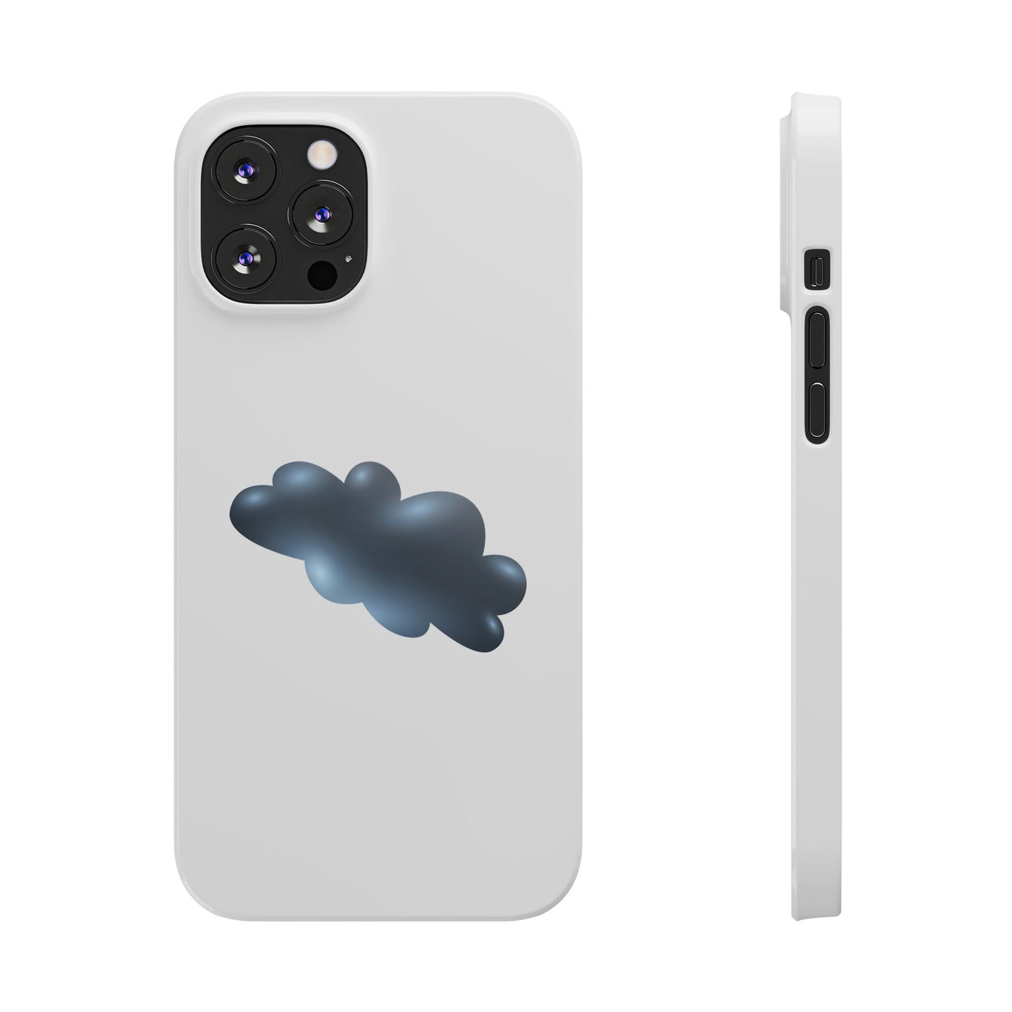 Soft Cloud Slim Phone Cases | Aesthetic Phone Cover, Cute Gift for Teens, Minimalist Design, Trendy Phone Accessories, Cloud Lover