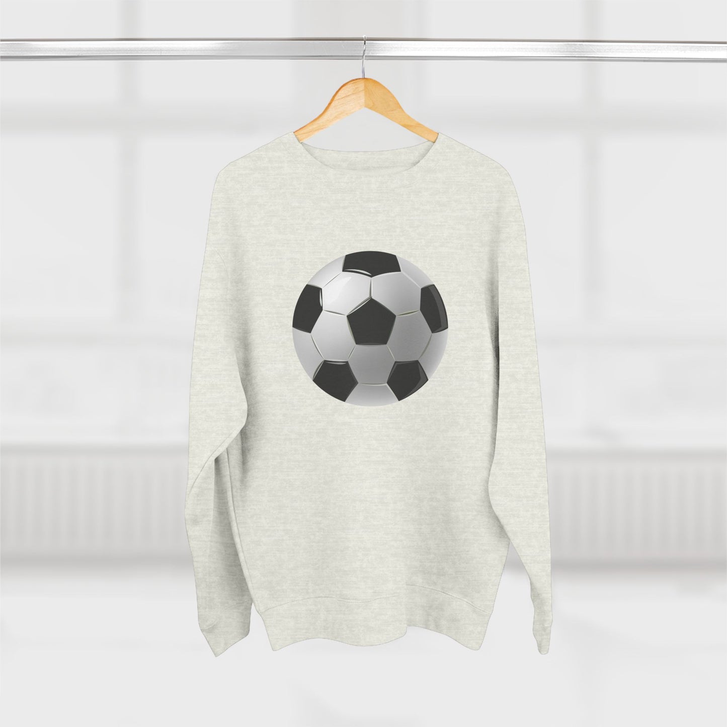 Unisex Crewneck Sweatshirt - Sports Passion and Energetic Football