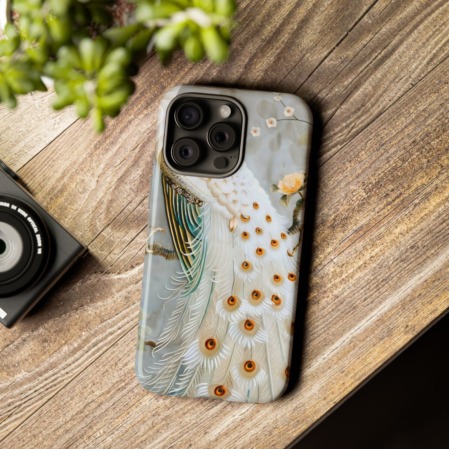 White peacock Tough Cases