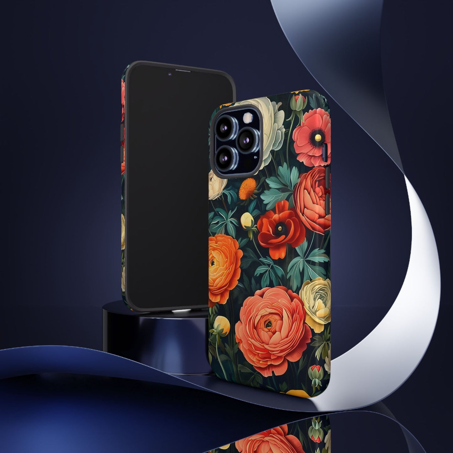 Floral Phone Case, Tough Cases - Stylish Protection, Gifts for Her, Nature Lover Decor, Floral Accessories