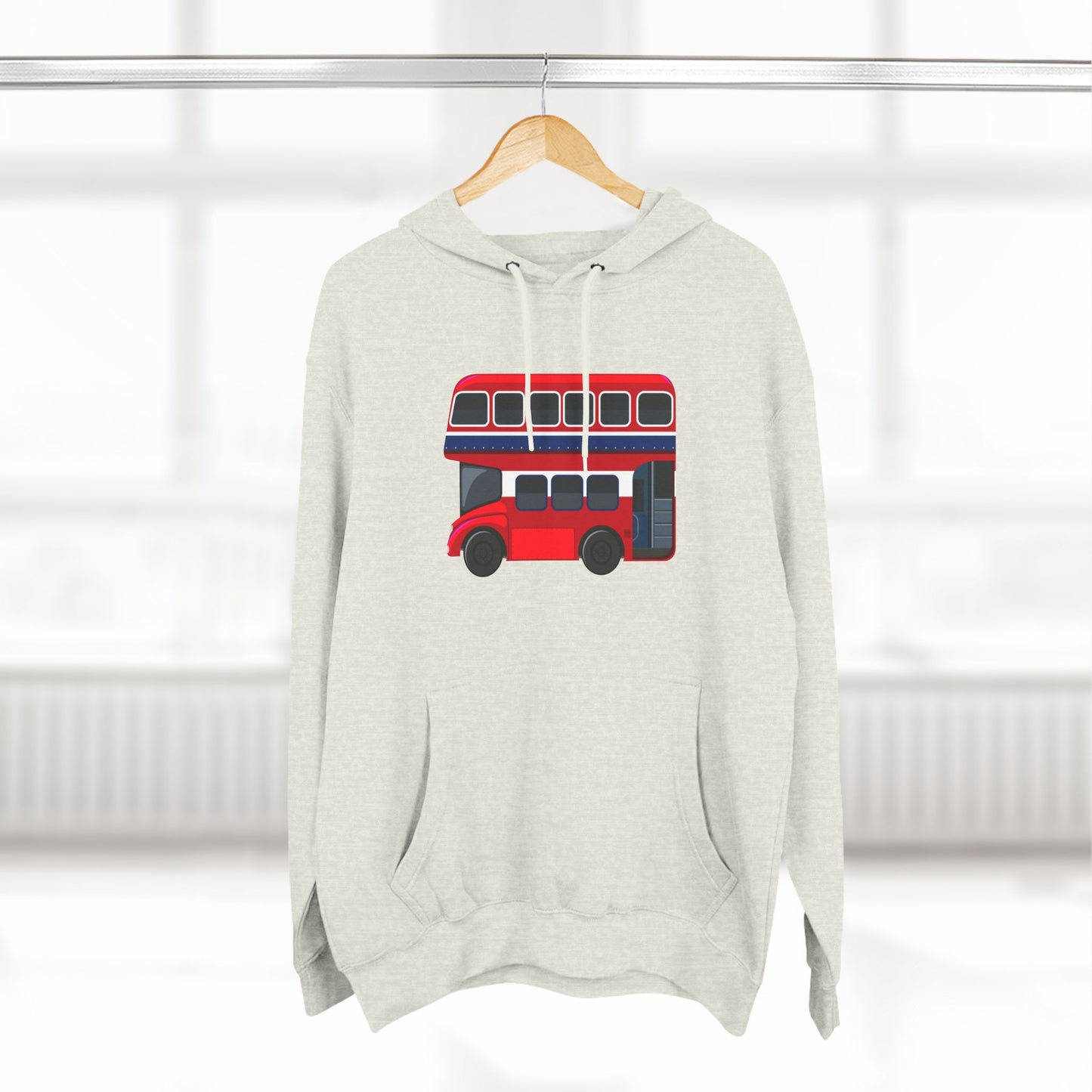 Vintage Car Classy Three-Panel Fleece Hoodie