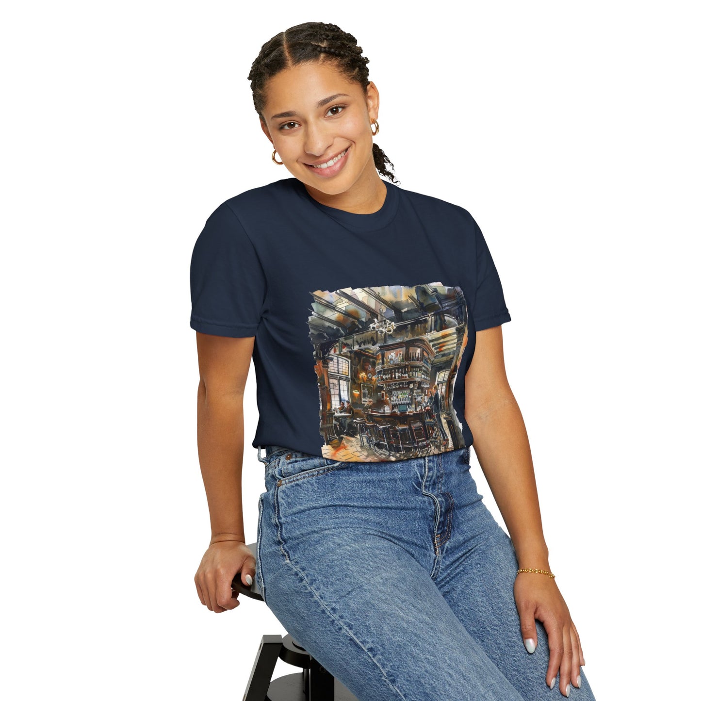 Unisex Garment-Dyed T-shirt - The Quintessential British Pu