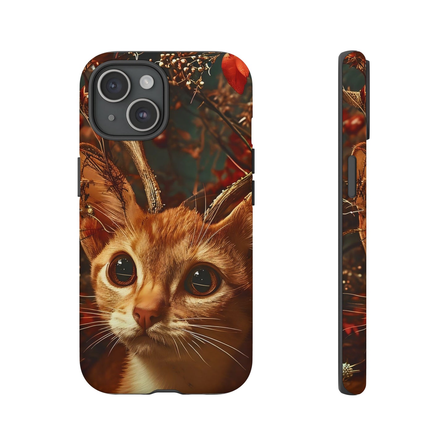 Cat Themed Phone Case, Tough Cases for Cat Lovers, Unique Pet Gifts, Animal Chic Accessories, Personalized Phone Protector