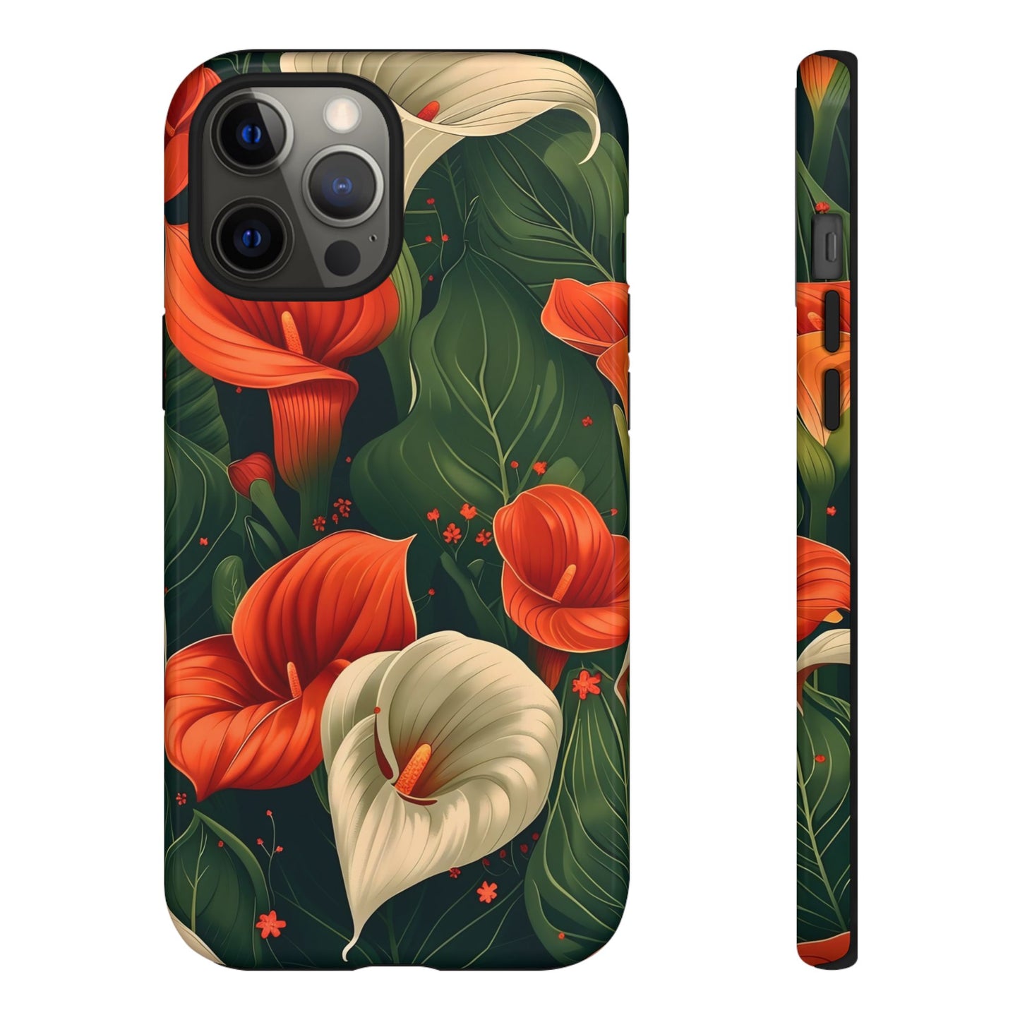 Floral Phone Case, Tough Cases for Stylish Protection, Gift for Her, Nature Lovers, Phone Accessories, Trendy Tech