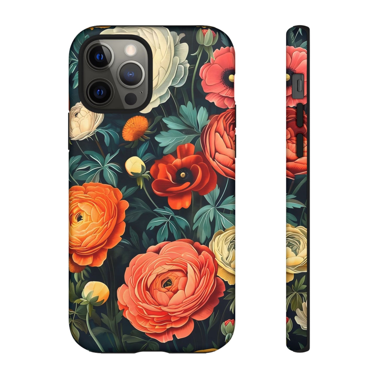 Floral Phone Case, Tough Cases - Stylish Protection, Gifts for Her, Nature Lover Decor, Floral Accessories