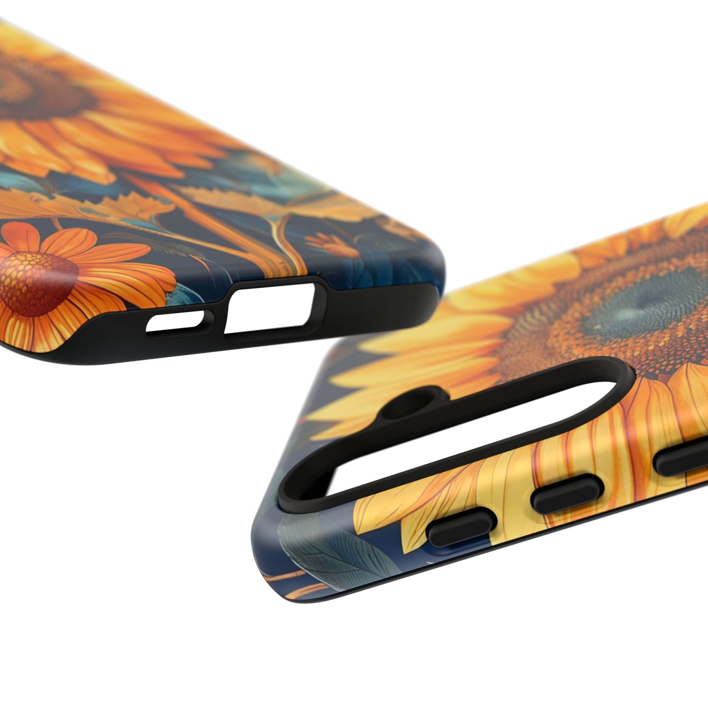 Sunflower Phone Case - Floral Design for Nature Lovers, Cute Spring Accessory, Gift for Her, Eco-Friendly Cover