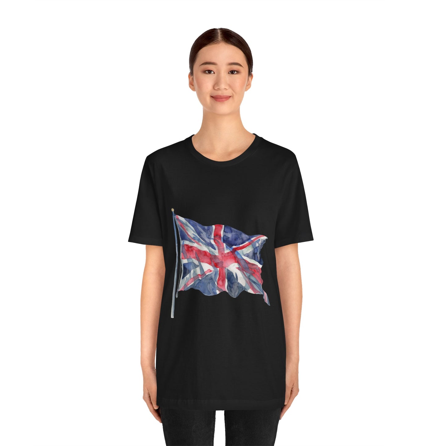 Unisex Jersey Short Sleeve Tee - British Flag - Iconic Union Jack Design