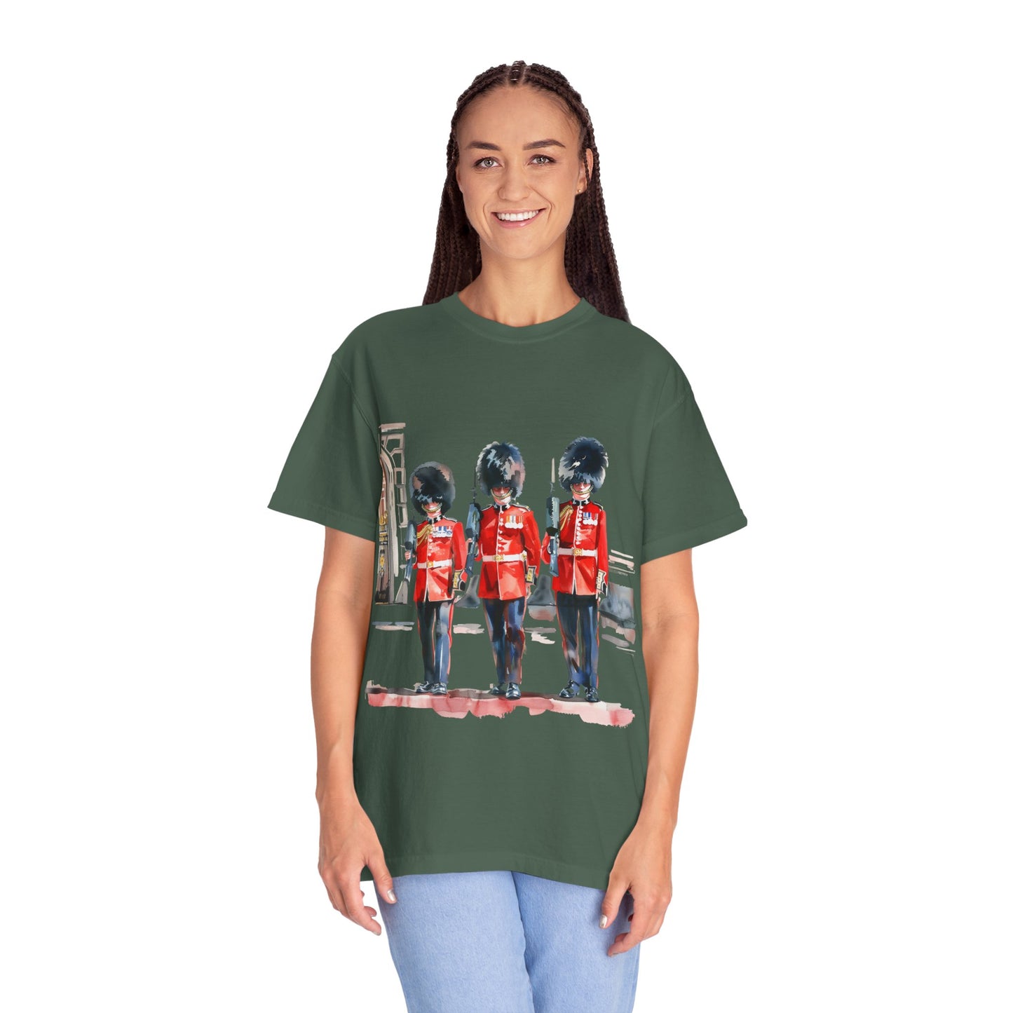 Unisex Garment-Dyed T-shirt - In Honor of Tradition - The Red Jacket Exhibit