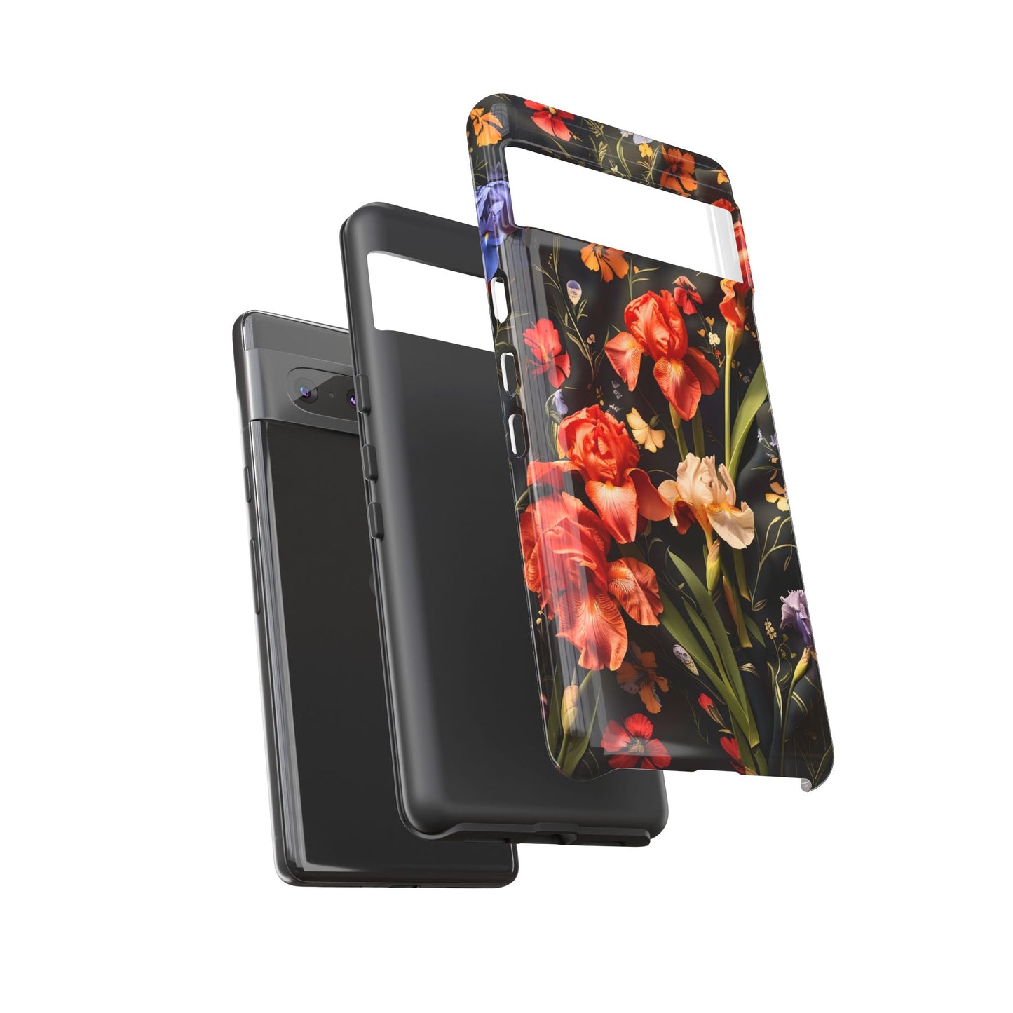 Floral Tough Case for Phone, Durable Protective Phone Cover, Gift for Flower Lovers, Phone Accessories, Spring Vibes