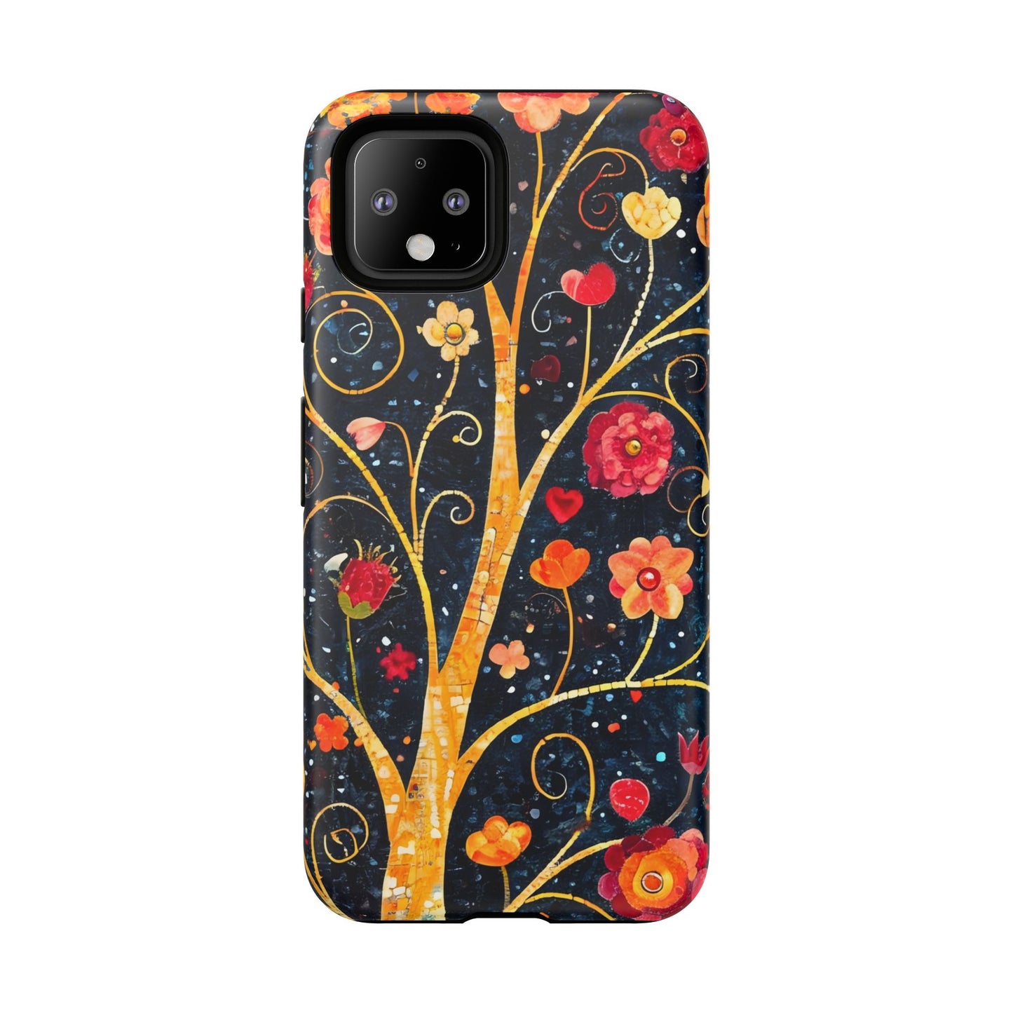 Floral Phone Case - Tough Cases | Vibrant Design for Nature Lovers, Gift for Her, Stylish Protection, Spring Decor, Customizable