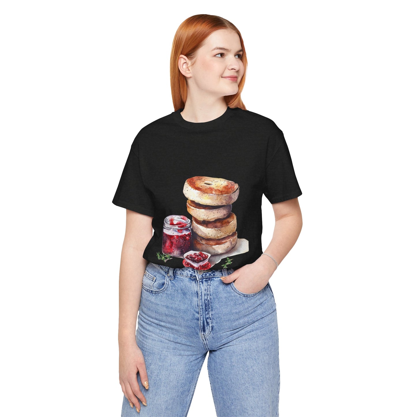 Unisex Jersey Short Sleeve Tee - Heritage on a Plate - Exploring British Cuisine