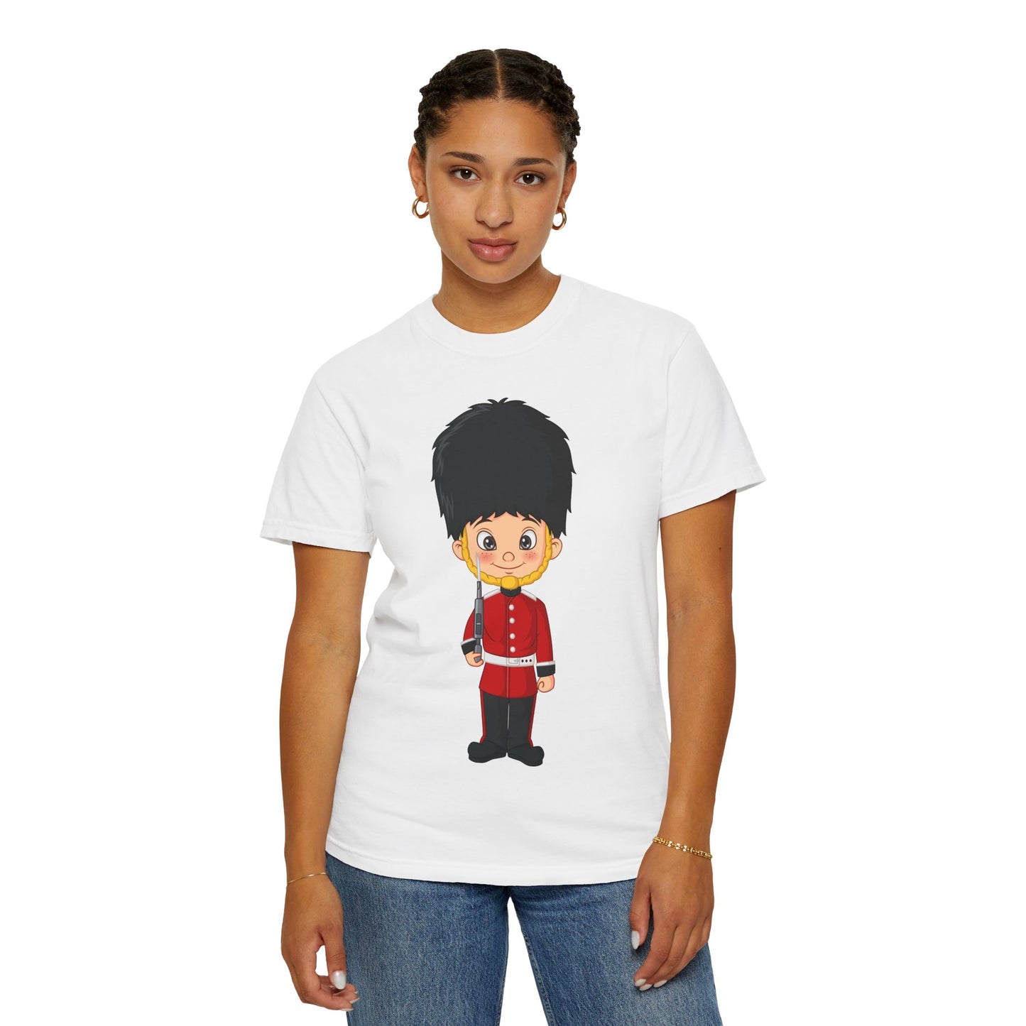 Unisex Garment-Dyed T-shirt - Bodmin’s Brave - The Iconic Red Jacket