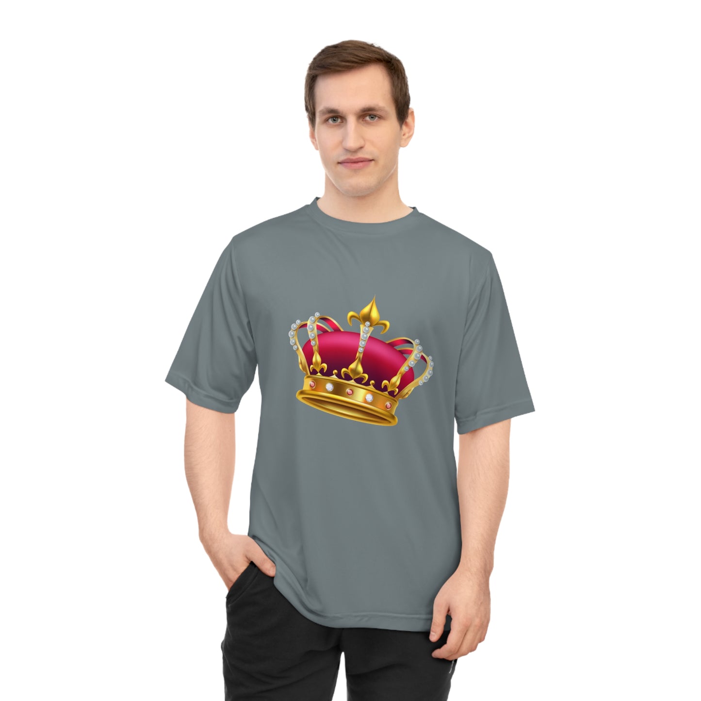 Unisex Zone Performance T-shirt - British Royal Crown