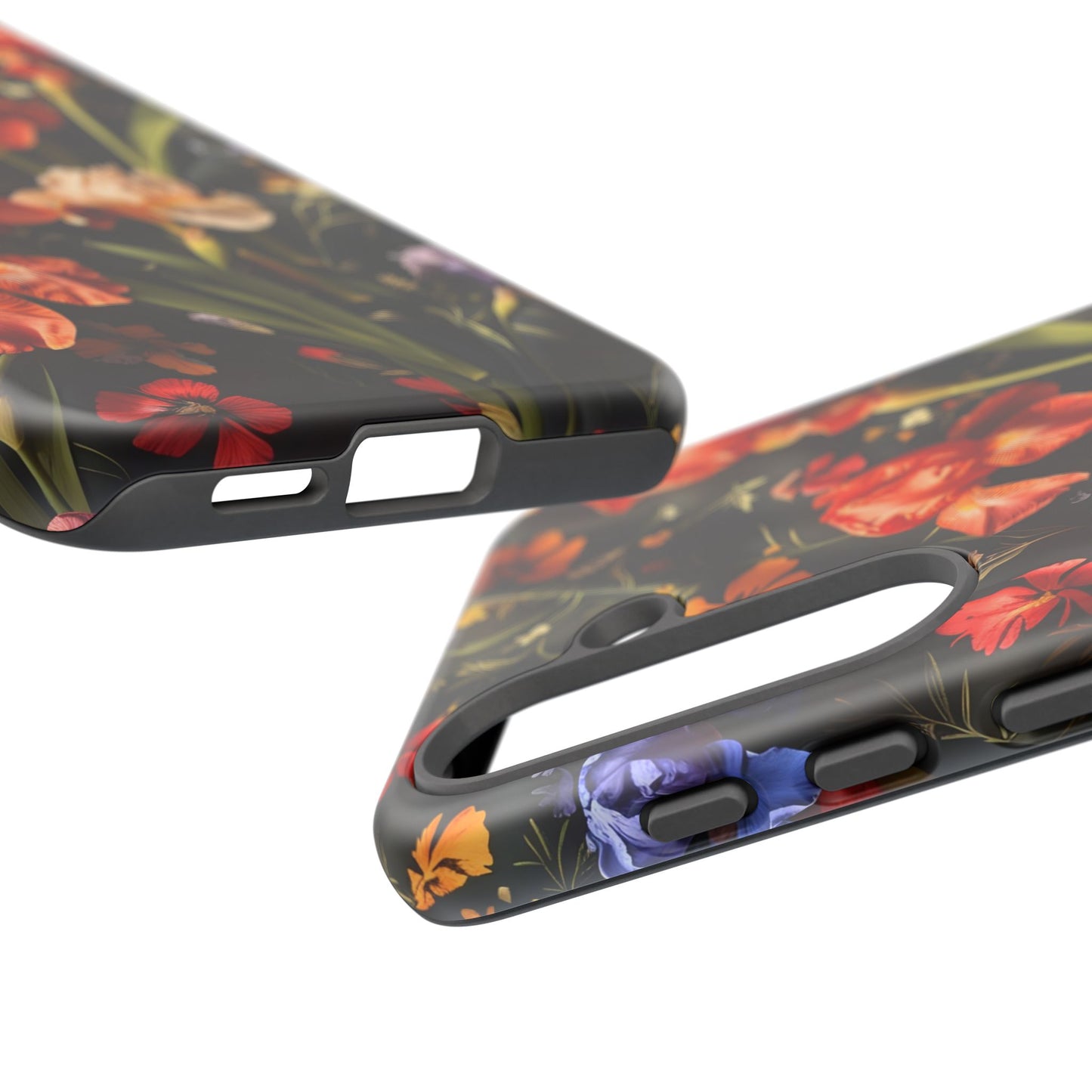 Floral Tough Case for Phone, Durable Protective Phone Cover, Gift for Flower Lovers, Phone Accessories, Spring Vibes
