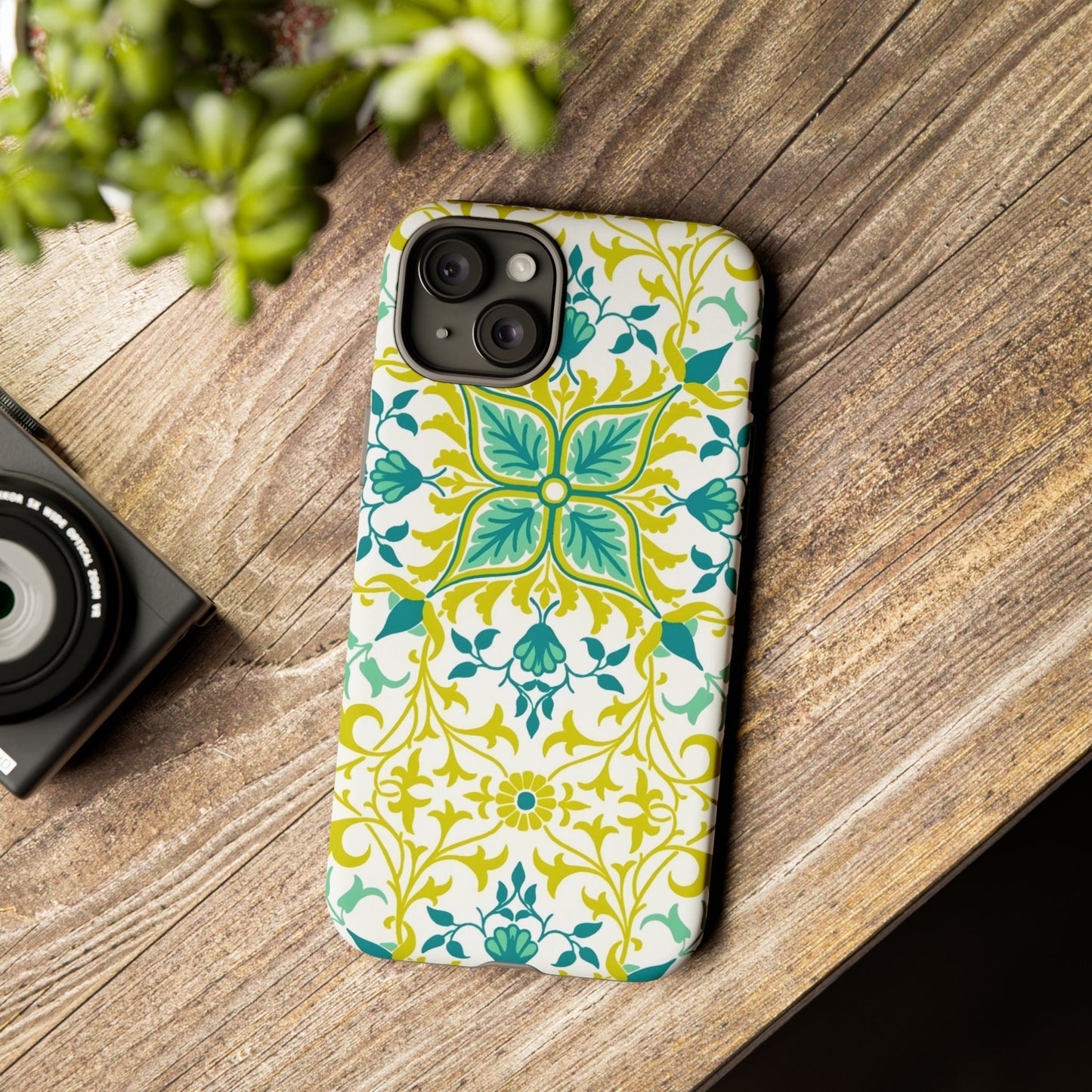 Vibrant Floral Phone Case - Protective Cover for iPhone, Stylish Gadget Accessory, Perfect Gift for Her, Home Decor, Trendy Tech