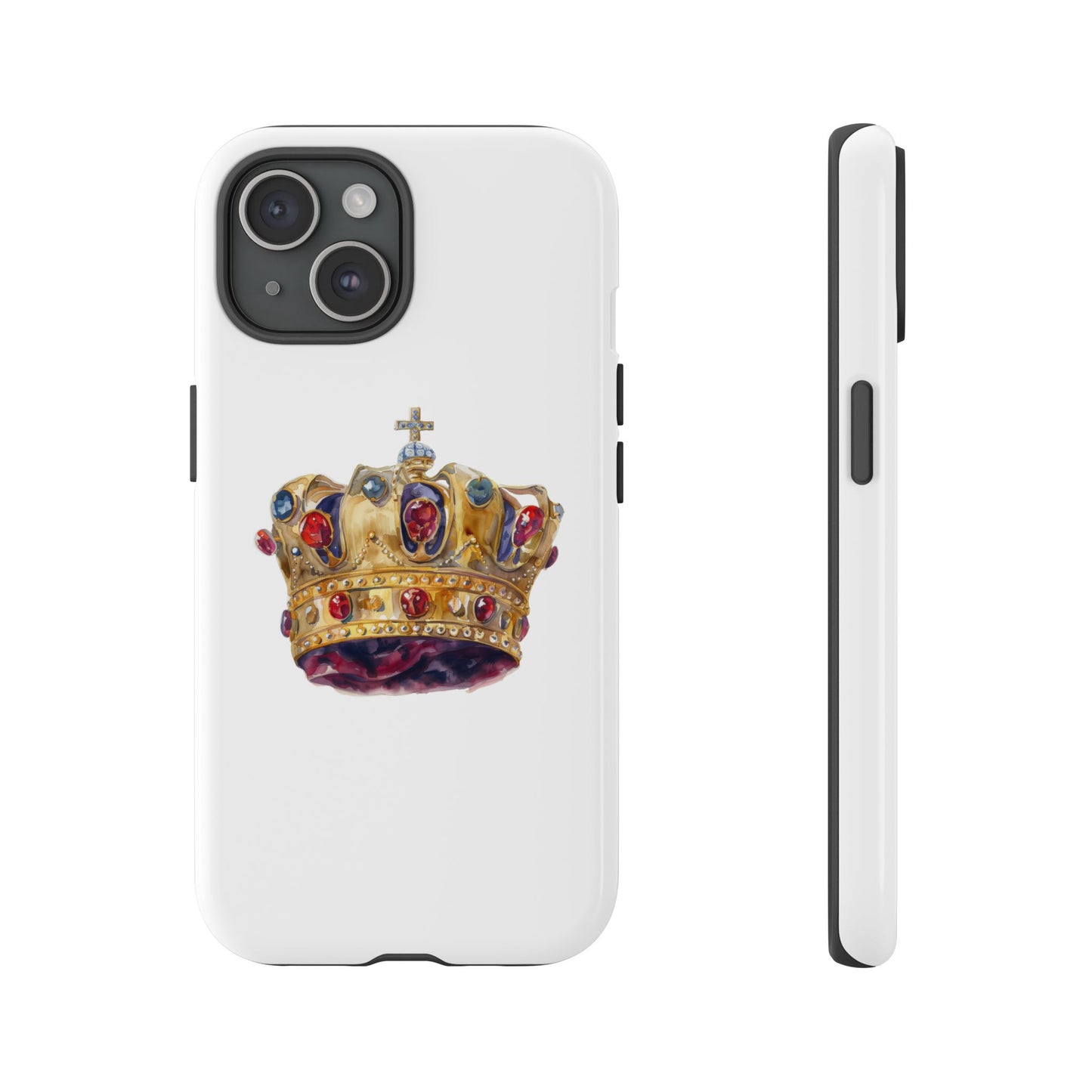 Royal Crown Phone Case | Tough Phone Cases, Stylish Accessories, Gift for Her, Birthday Present, Royalty Vibe