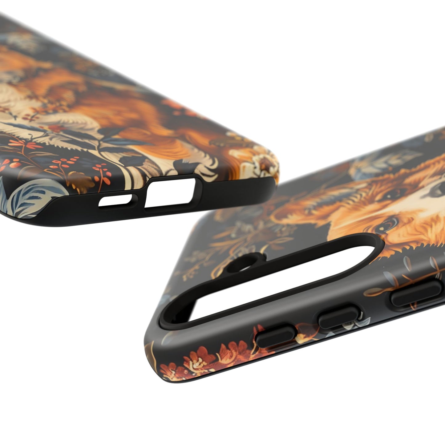 Corgi Floral Phone Case - Tough Cases for Dog Lovers, Cute Pet Accessories, Gift for Dog Owners, Floral Design, Personalized Tech Cover