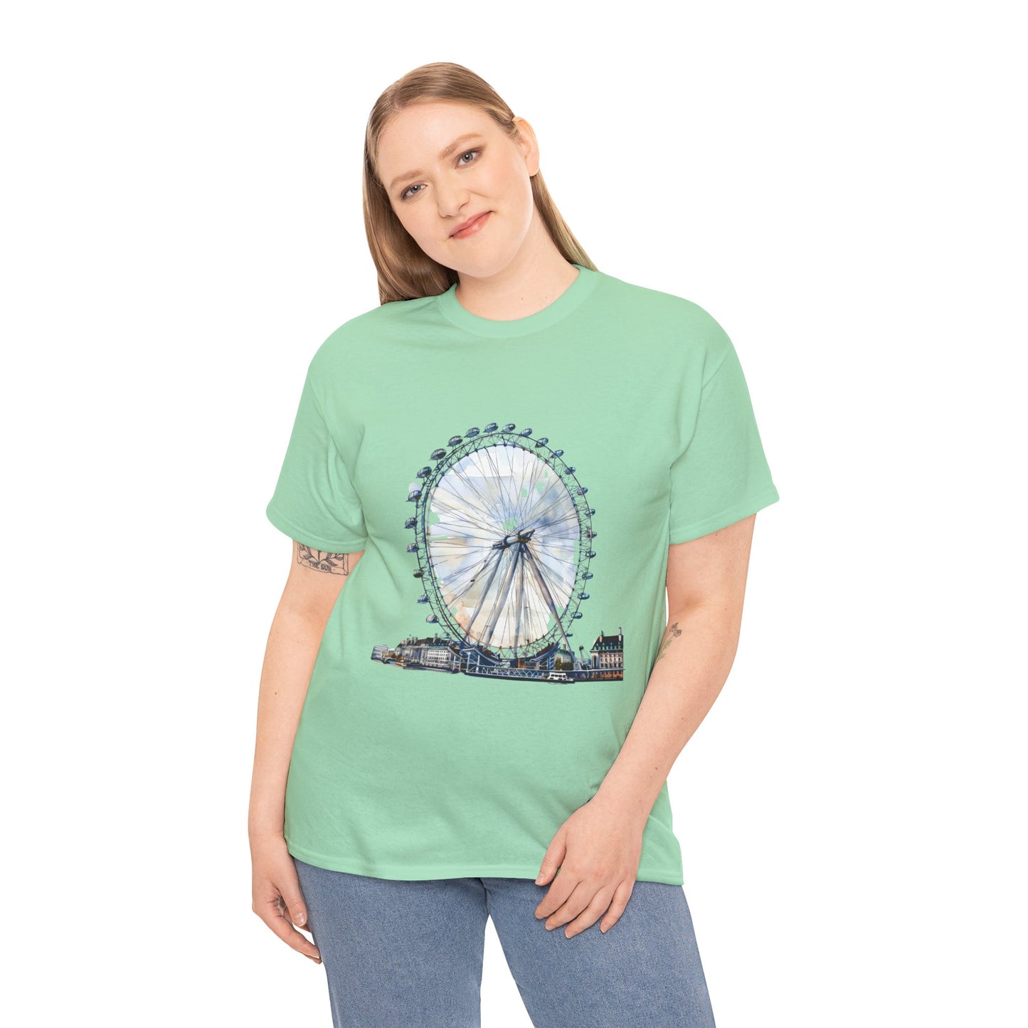 Unisex Heavy Cotton Tee - London's Aesthetic Eye