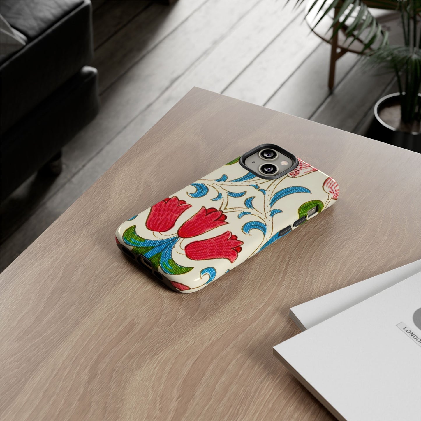 Floral Phone Case - Tough Cases | Stylish Protection, Gift for Her, Boho Phone Cover, Spring Accessory, Cute Tech