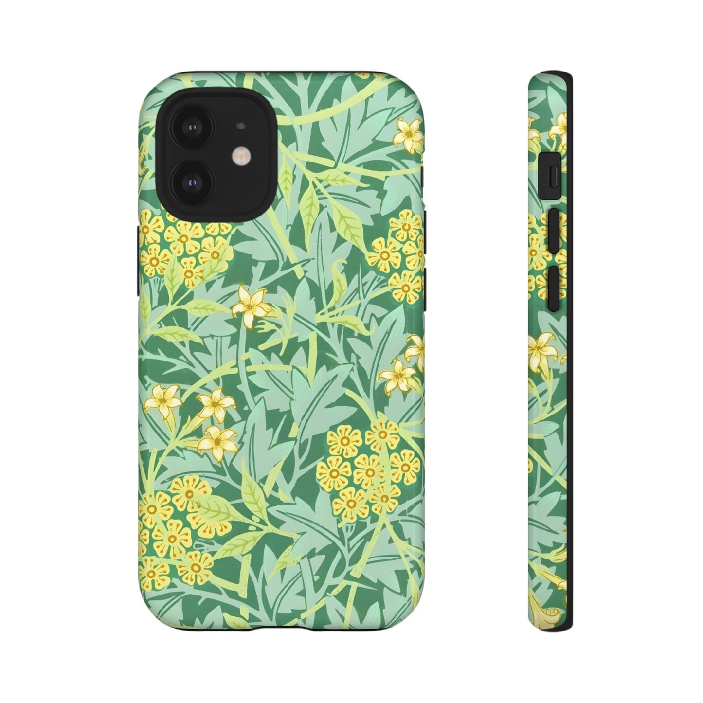 Tough Cases Organic Floral Phone Case, Stylish iPhone Cover, Eco-Friendly Gift, Nature Lover Accessory, Spring Decor, Unique Phone Protector