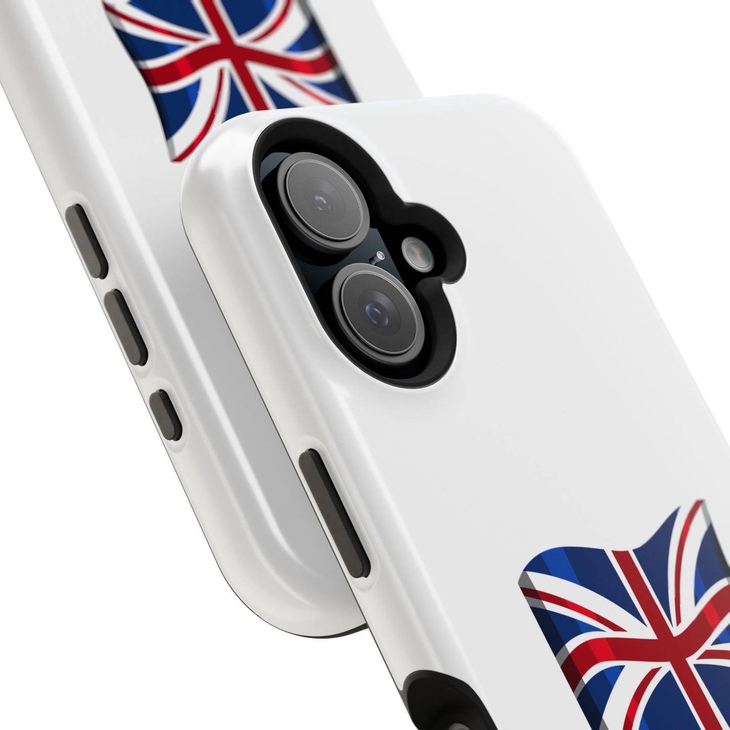 UK Flag Magnetic Phone Case, Durable Tough Cover, Gift for Patriots, Ideal for Travelers, Accessories for Holidays