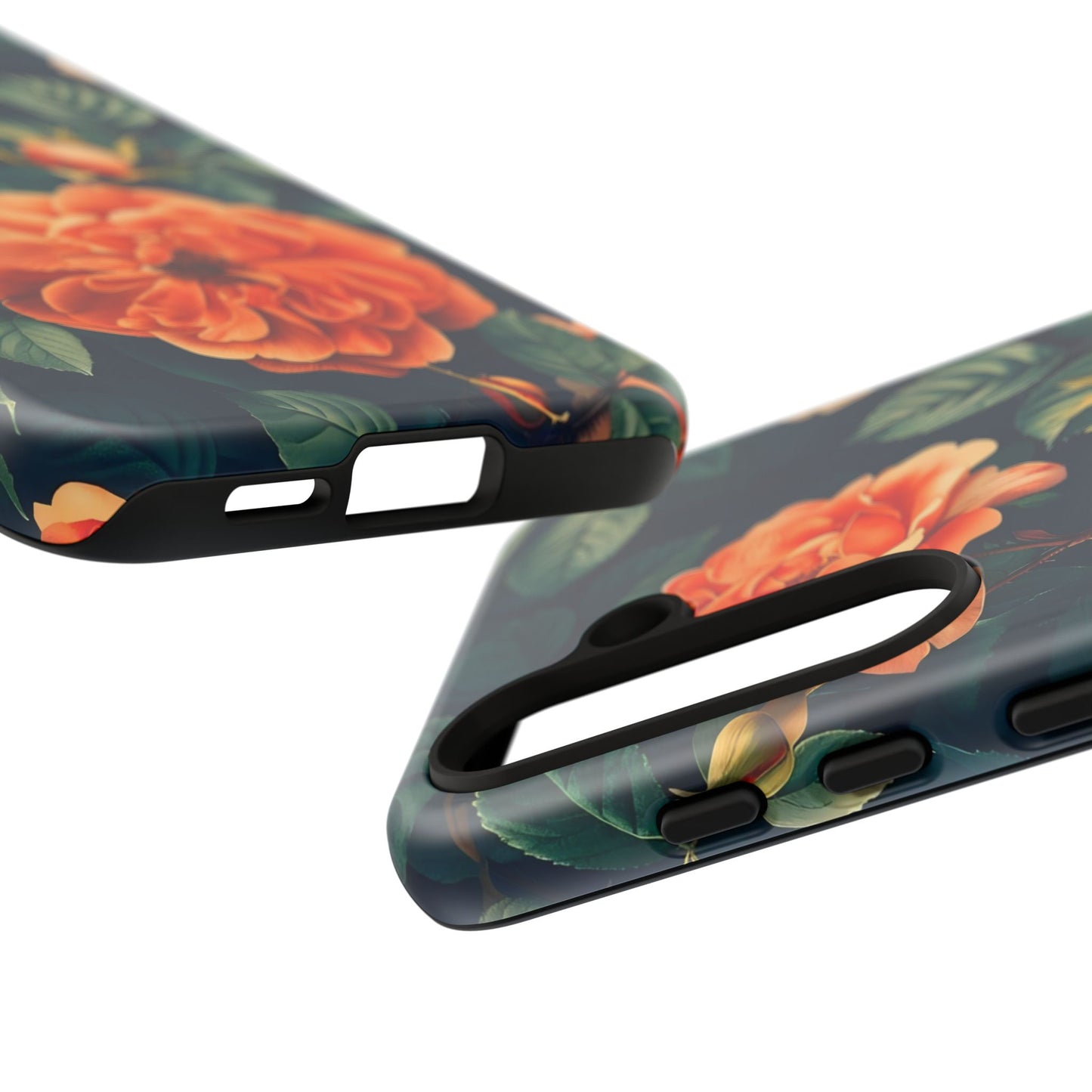 Floral Phone Case, Tough Cases for Nature Lovers, Botanical Design, Phone Protection, Gift for Her, Trending Floral Accessories