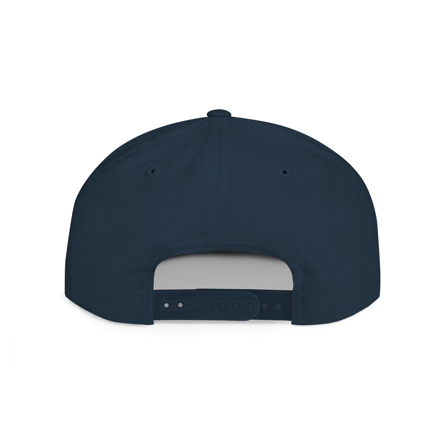 Vintage London England Icons - Scones & Tea Watercolor Flat Bill Snapback