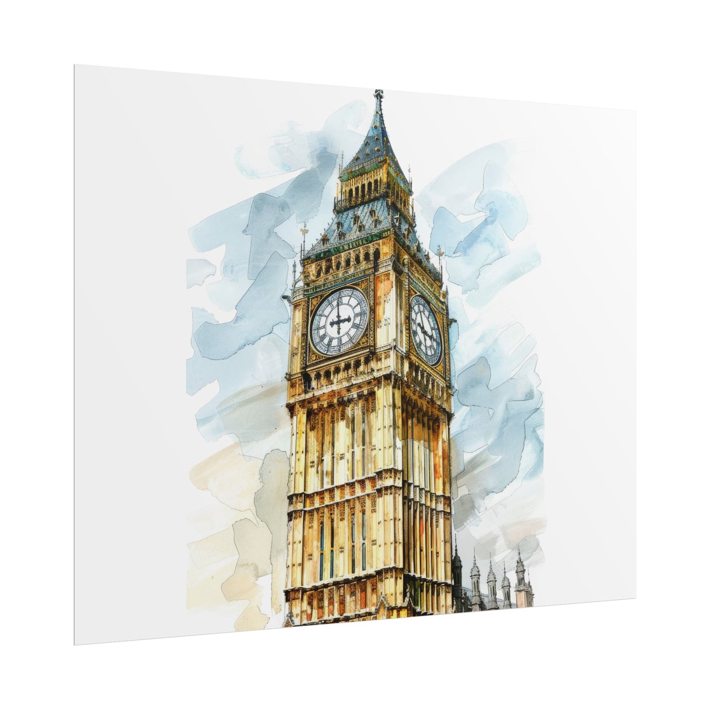 London Tower Rolled Posters
