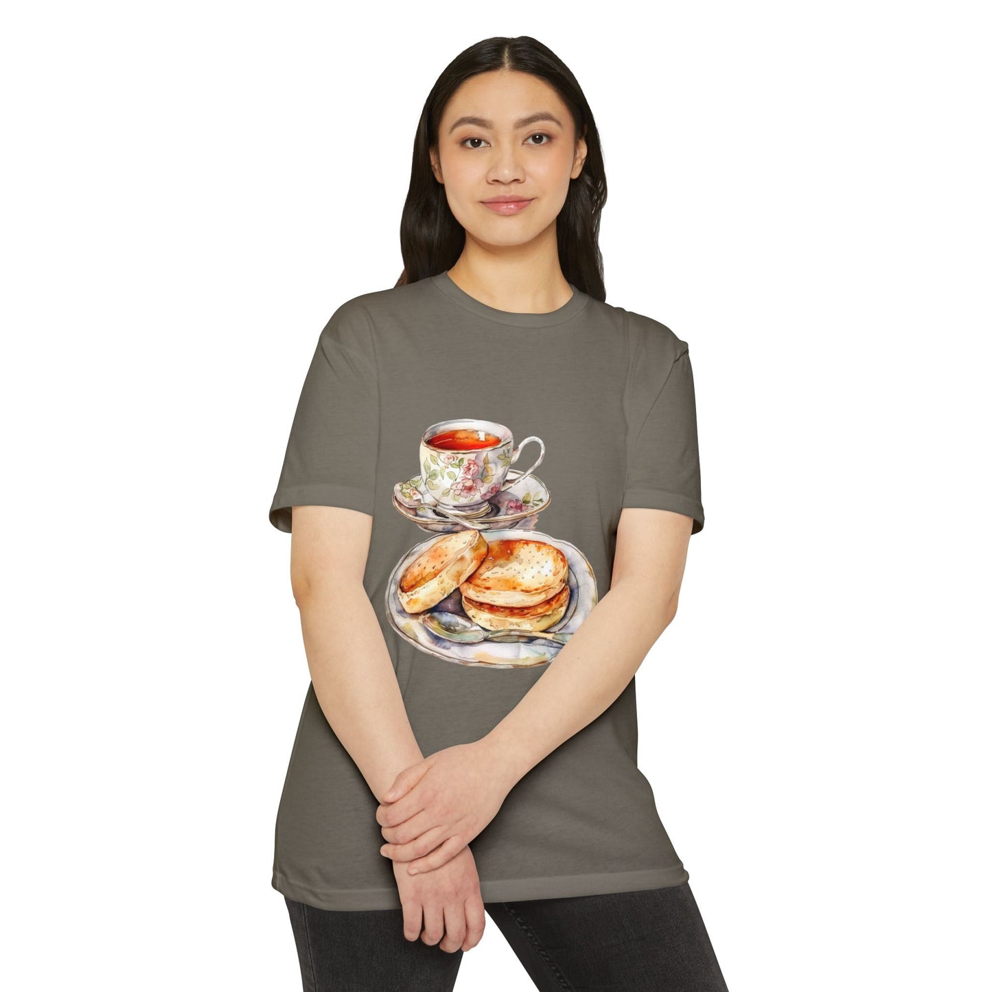 Unisex CVC Jersey T-shirt - The Flavors of Britain - Traditional Recipes Reimagined