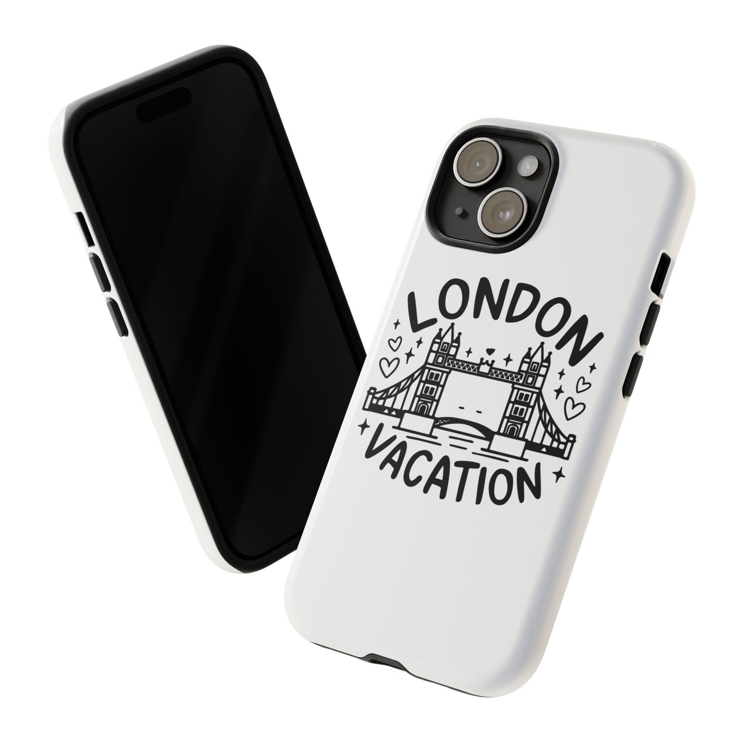 London Vacation Phone Case, Travel Accessories, Unique Gift, London Lover, Custom Phone Cover, Vacation Souvenir
