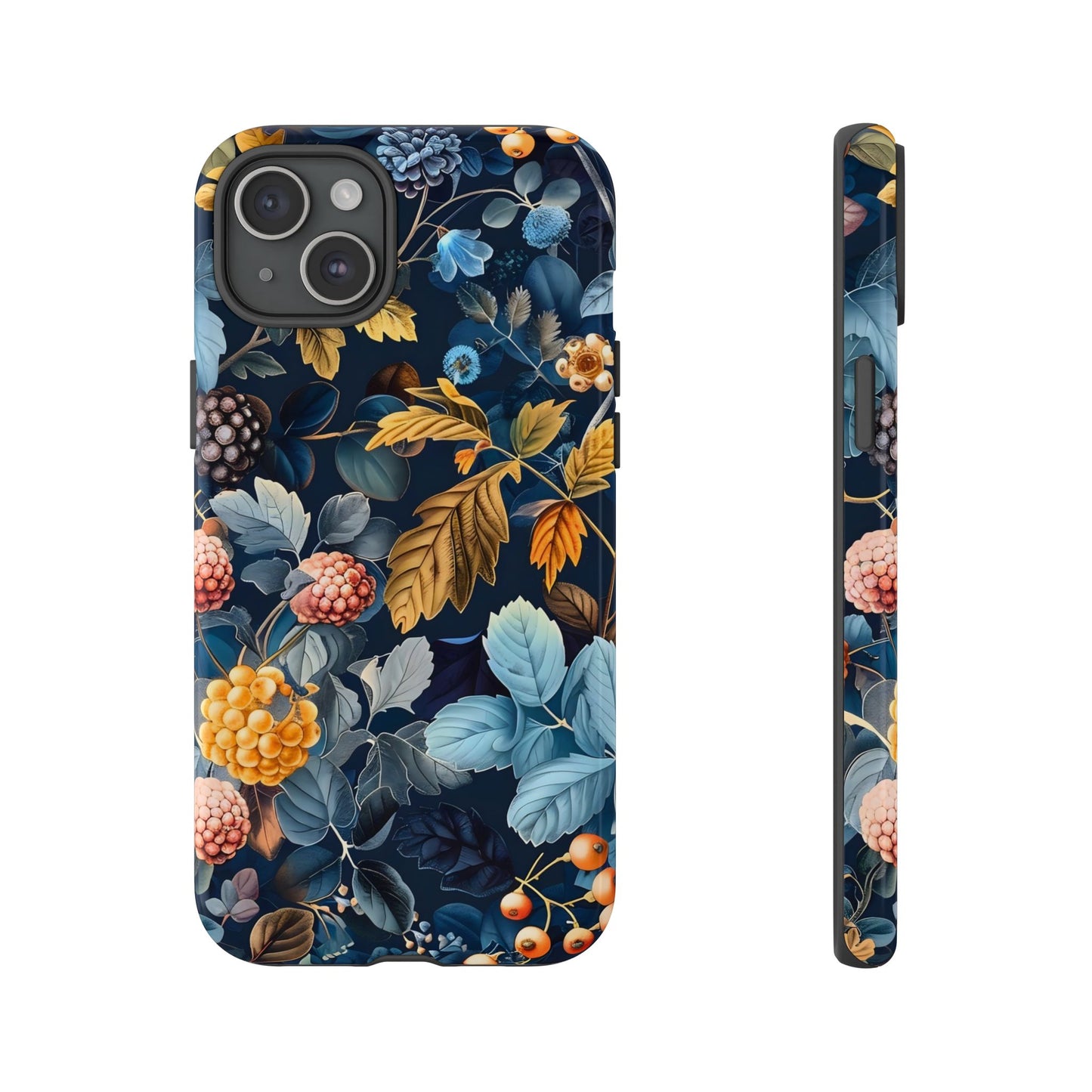 Floral iPhone Case, Tough Phone Cover, Nature-inspired Accessory, Gift for Her, Trendy Protection Case