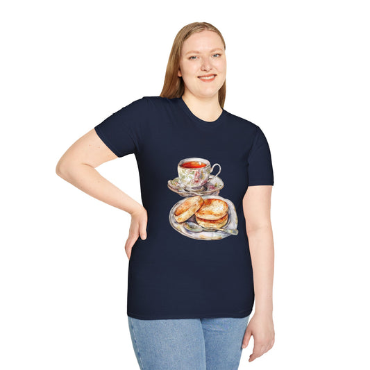 Unisex Softstyle T-Shirt - Morning Majesty - The Royal British Breakfast