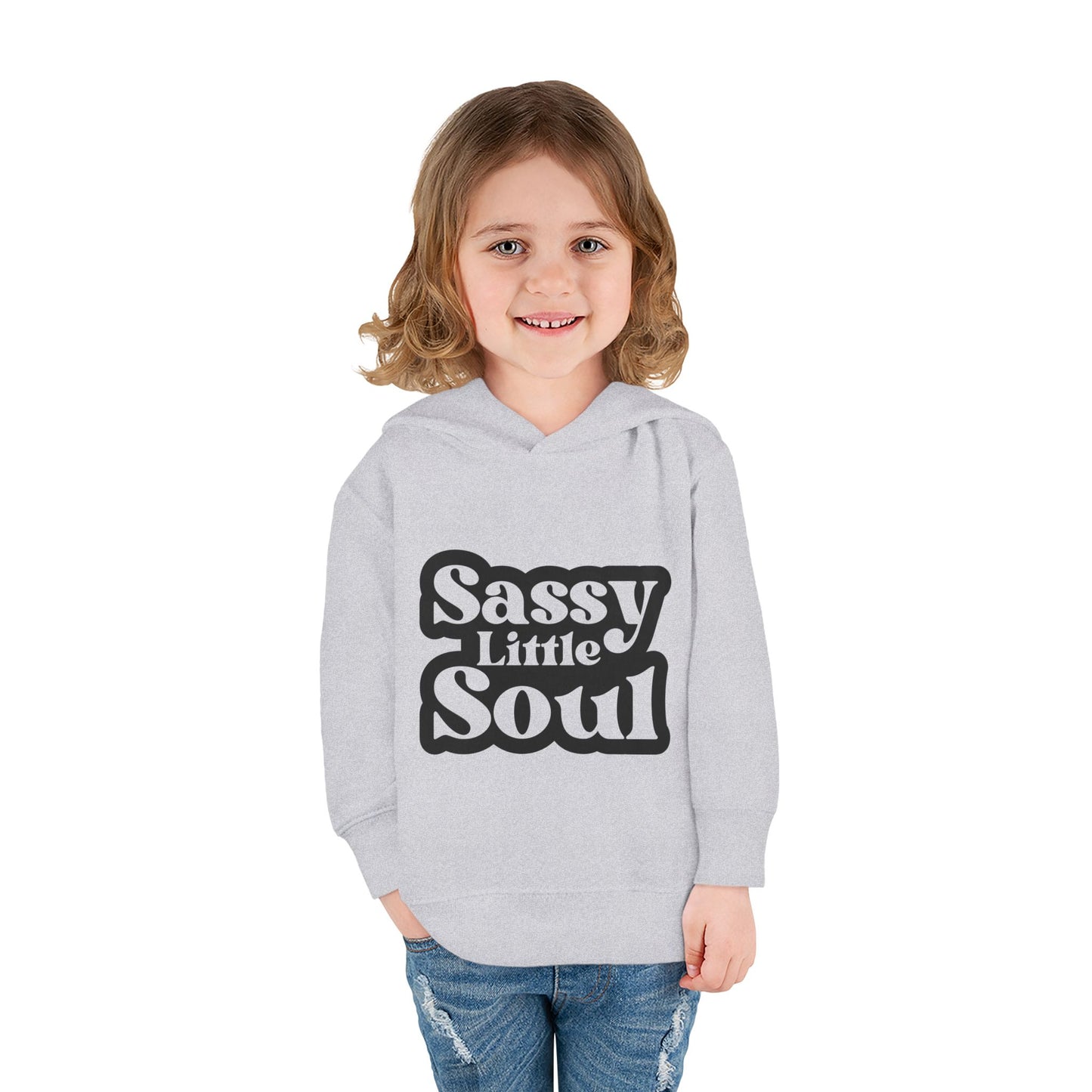 Sassy Little Soul Toddler Fleece Hoodie - Cute & Cozy Kids' Apparel