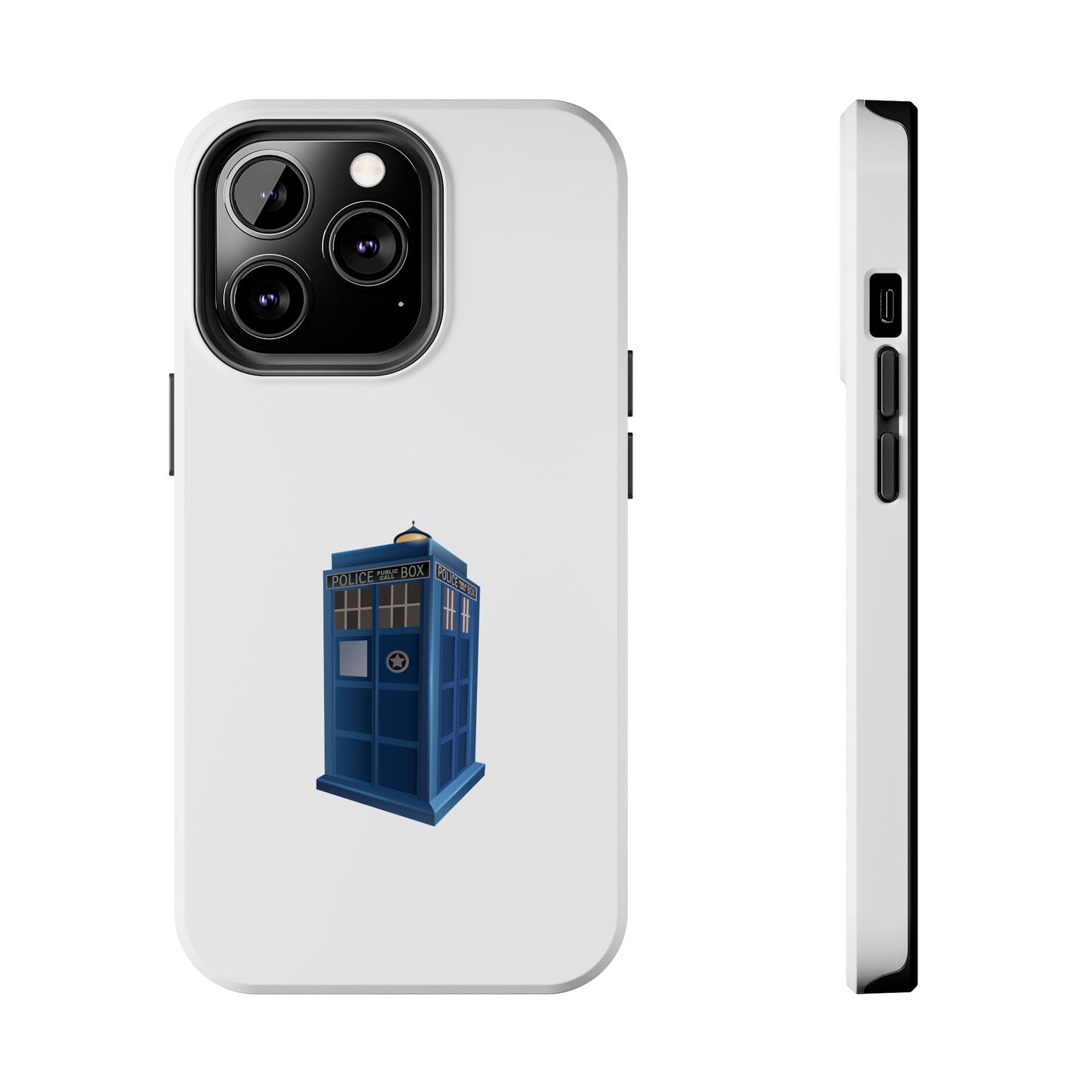 Doctor Who Tardis Phone Cases, Geeky Phone Protector, Unique Gifts for Whovians, Birthday, Holidays, Customizable Designs