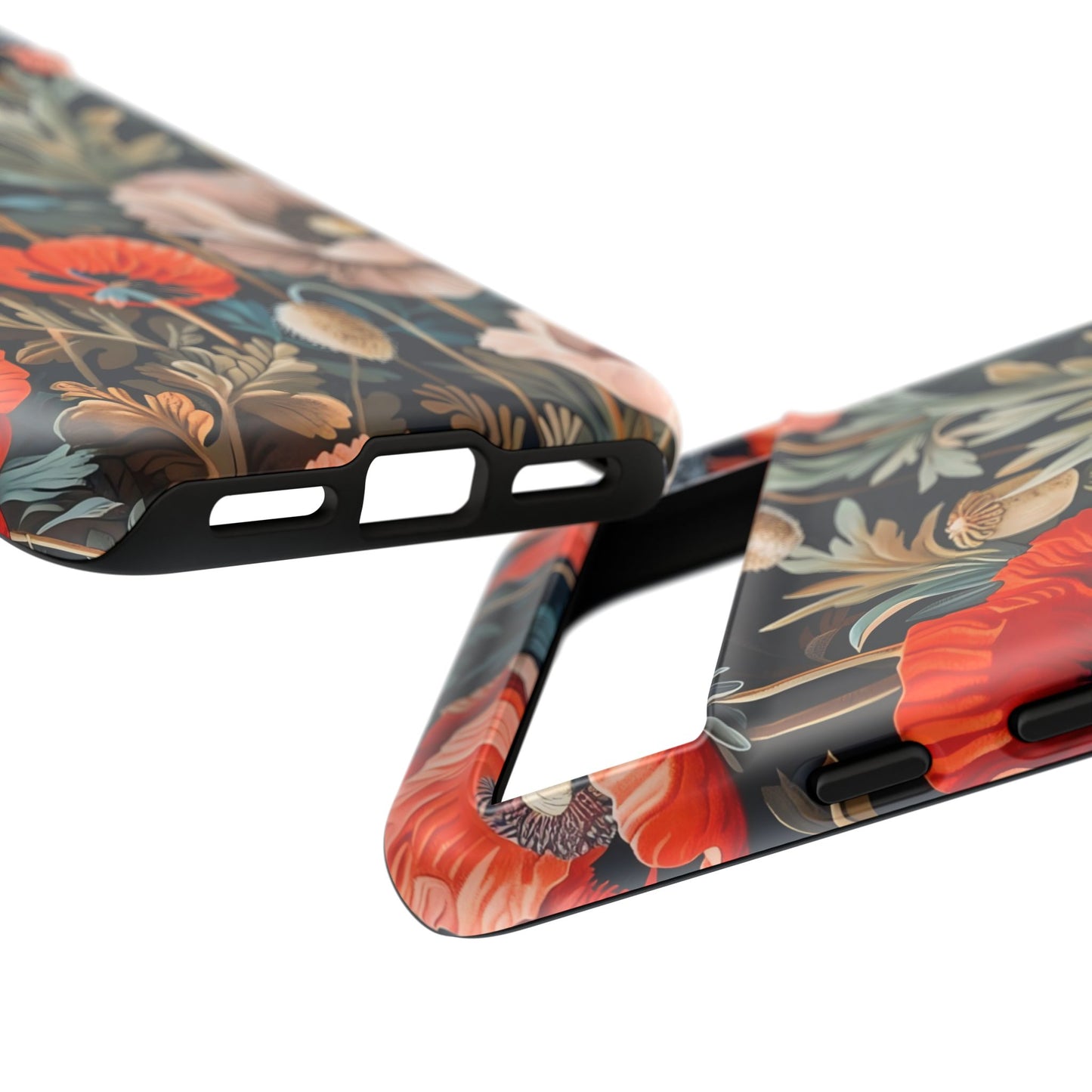 Floral Phone Case - Tough Cases, Flower Design, Chic Tech Accessories, Stylish Gifts, Unique Phone Protectors