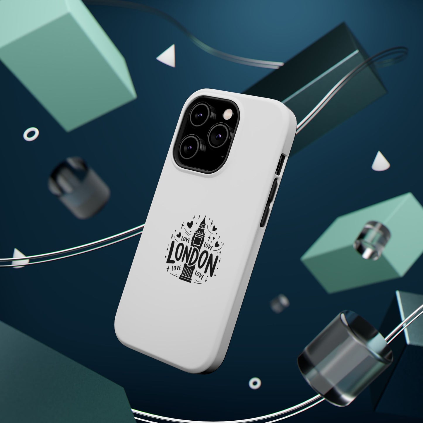 London Love Magnetic Tough Case - Stylish iPhone Protection