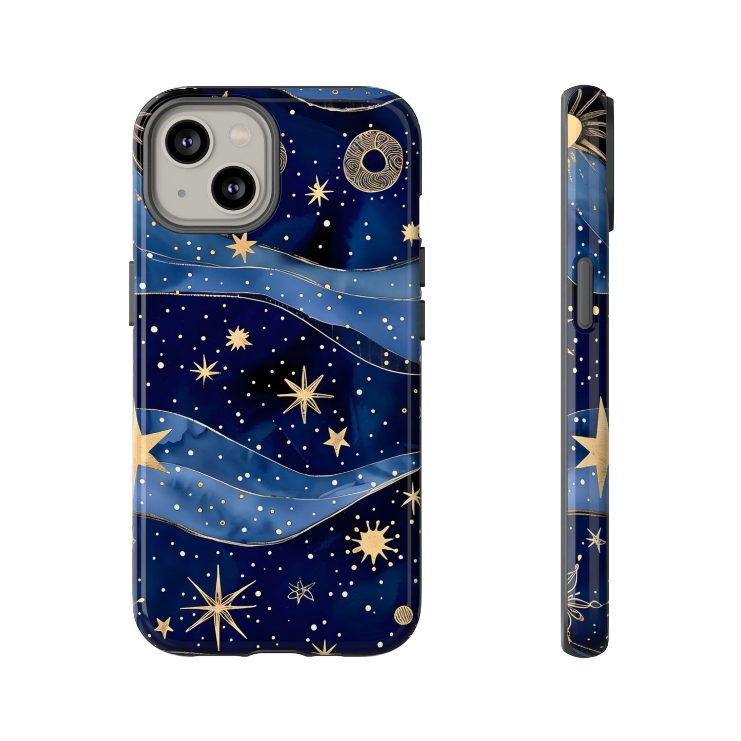 Cosmic Phone Case - Tough Cases, Galaxy Art, Starry Sky, Trendy Accessories, Space Lover Gift, Celestial Design