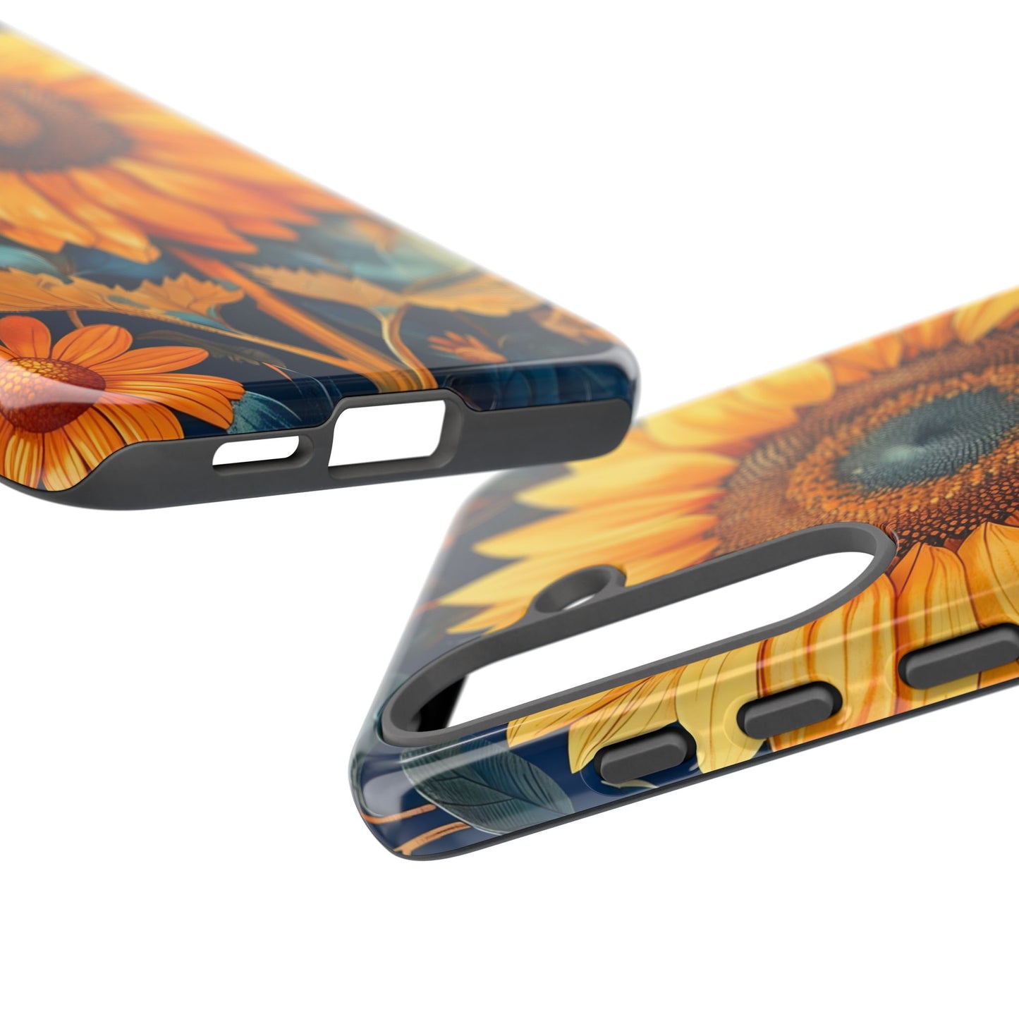 Sunflower Phone Case - Floral Design for Nature Lovers, Cute Spring Accessory, Gift for Her, Eco-Friendly Cover